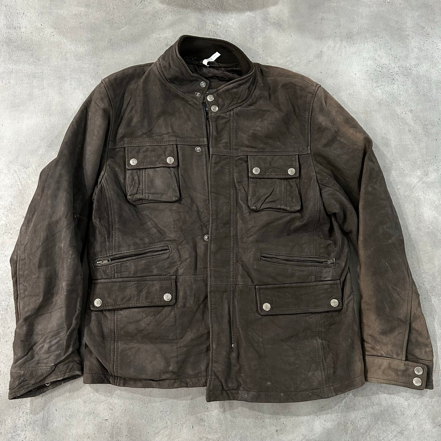 Vintage Workwear Leather Jackets