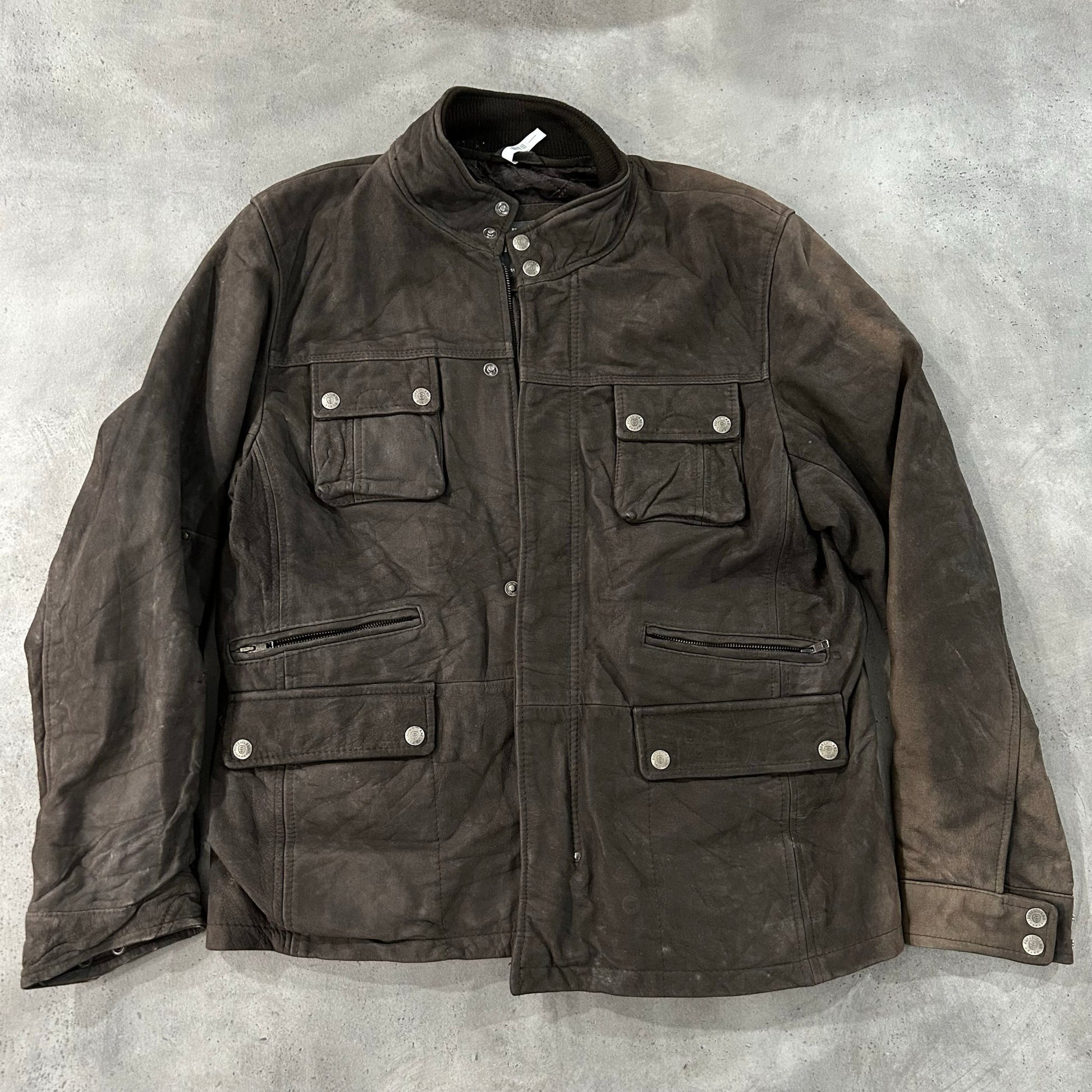 Vintage Workwear Leather Jackets