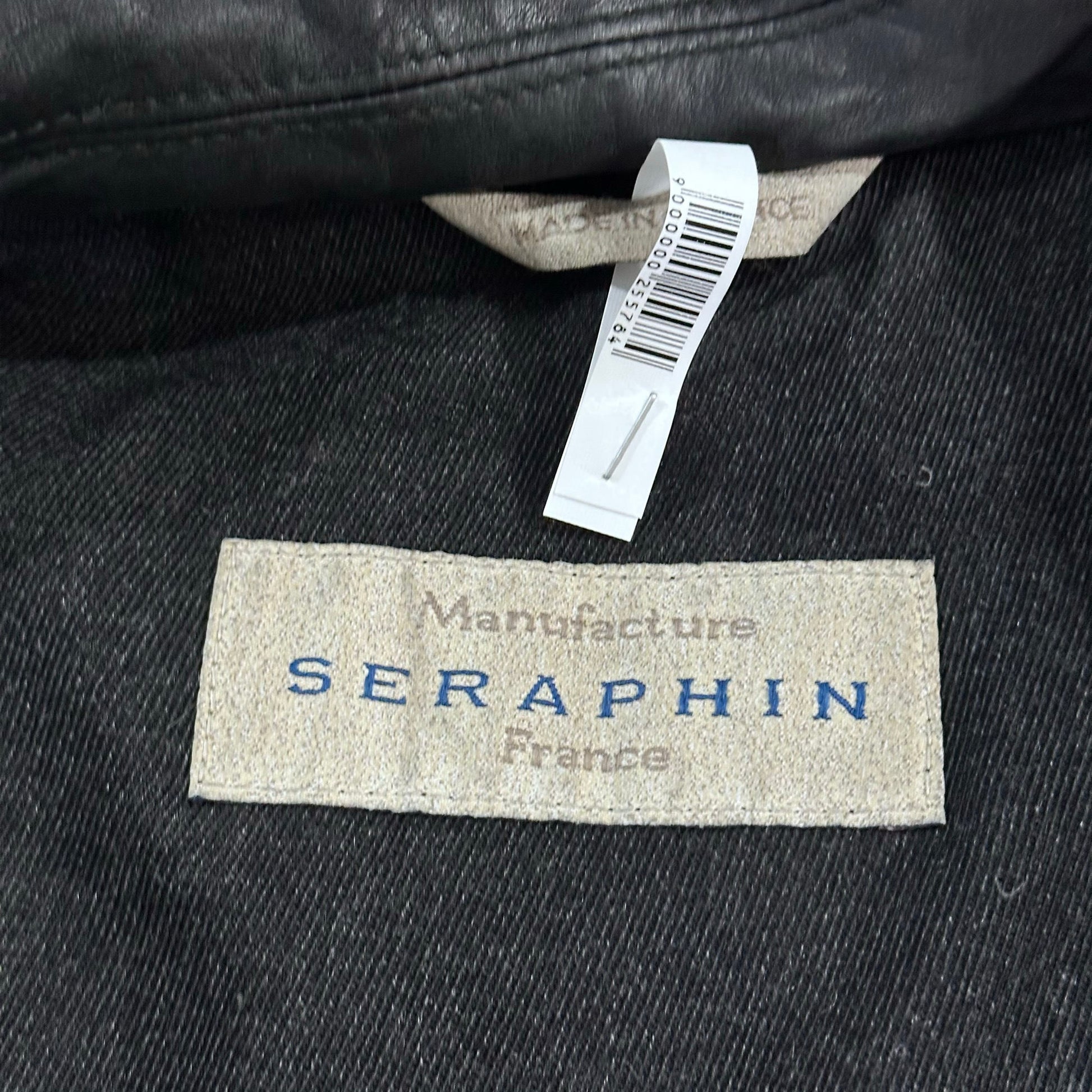 Vintage France Pre-owned Luxury Mid-Length Leather Jackets