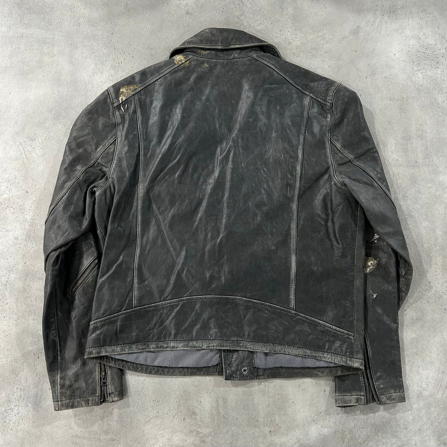 Vintage Retro Double Rider Leather Jackets