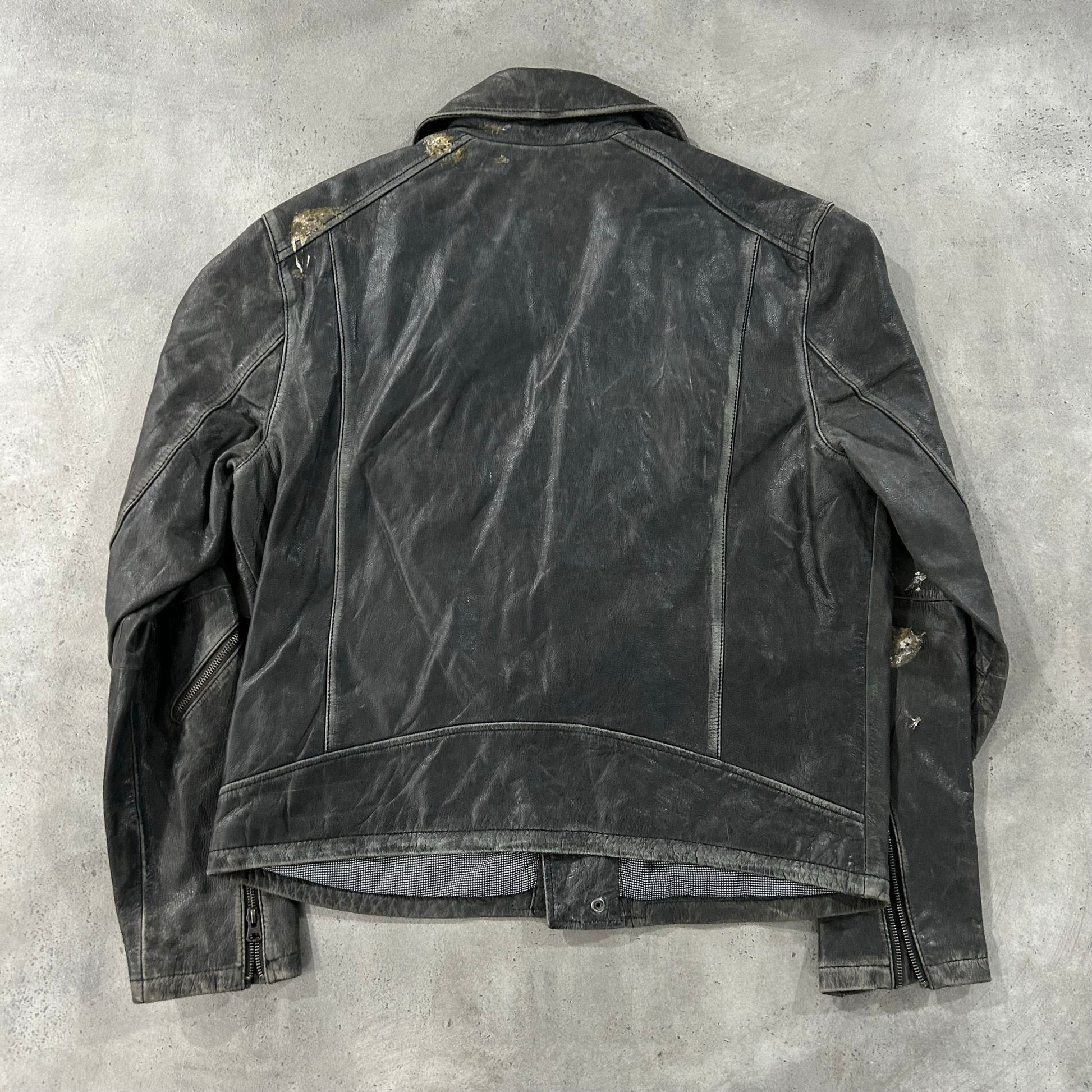 Vintage Retro Double Rider Leather Jackets