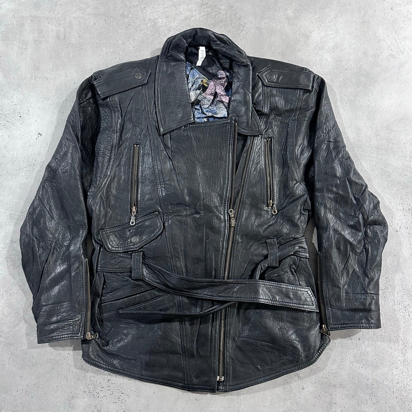 Vintage 70s-90s Double Rider Leather Jackets