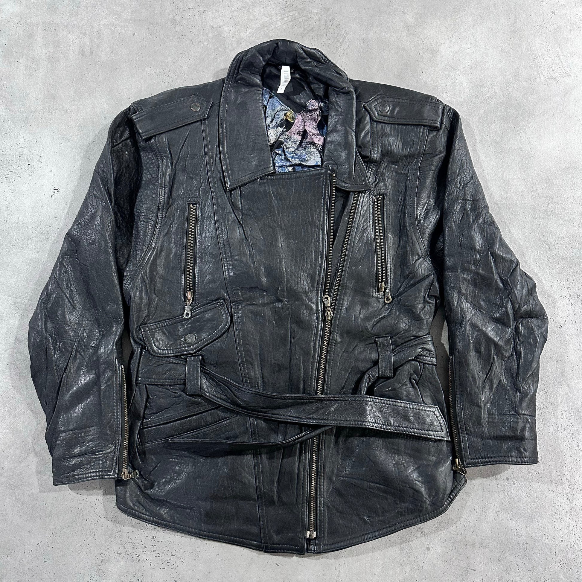 Vintage 70s-90s Double Rider Leather Jackets