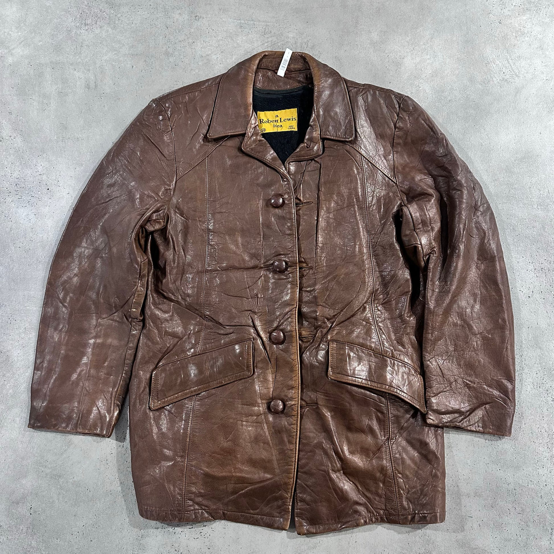Vintage 70s-90s Mid-Length Leather Jackets