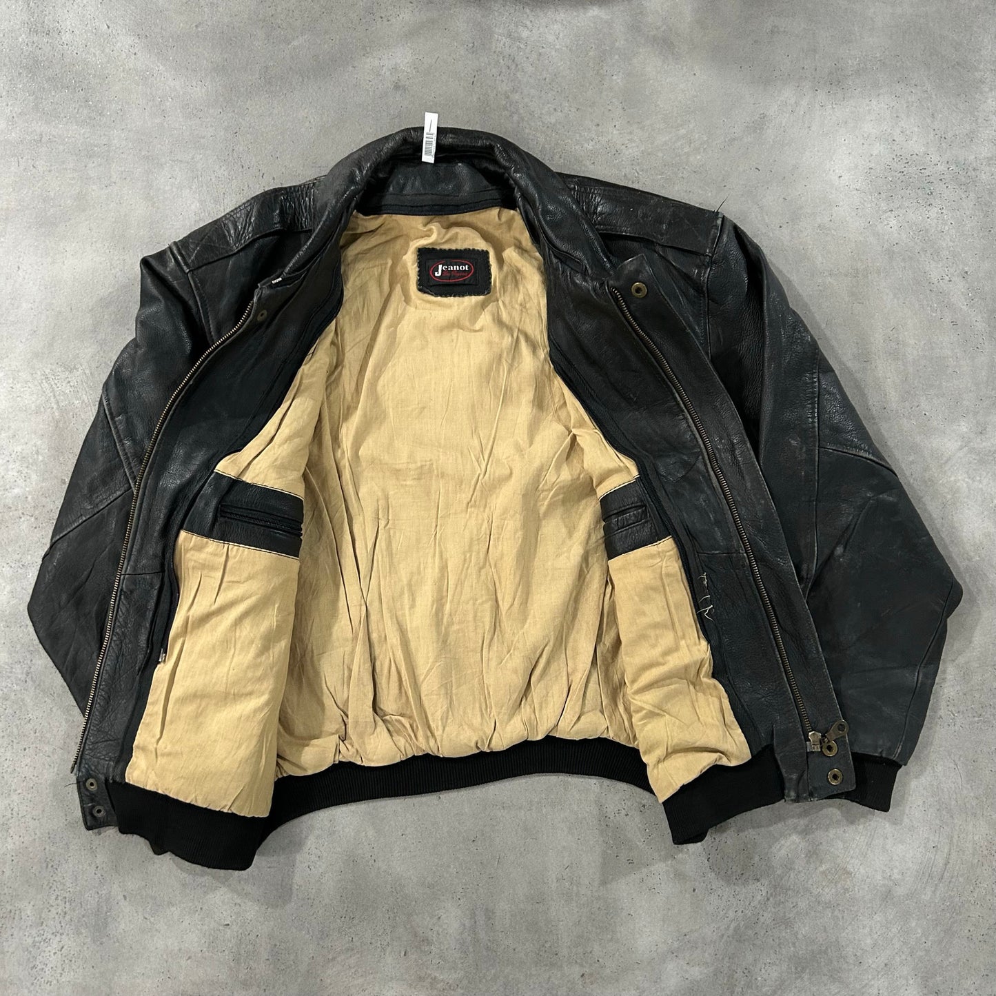 Vintage 70s-90s France Military A-2 Leather Jackets