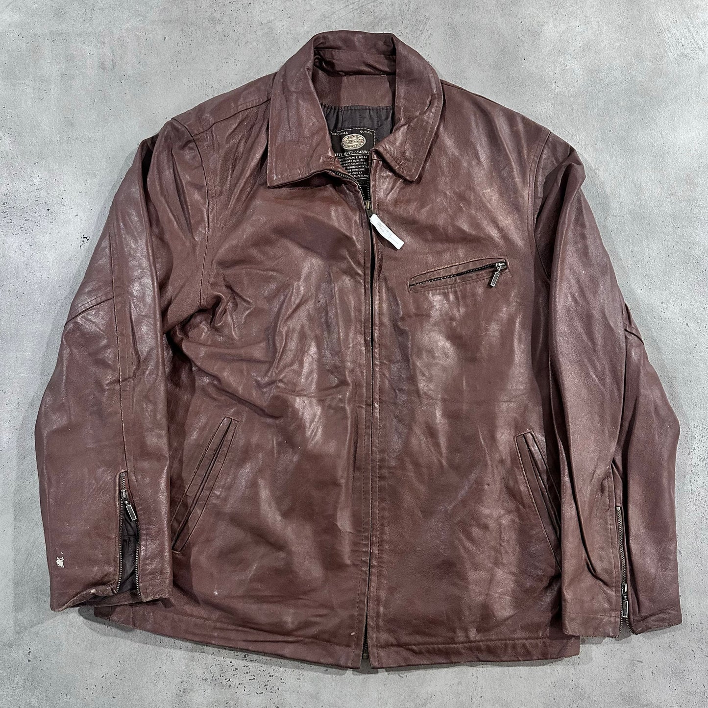 Vintage 70s-90s Italy Leather Jackets