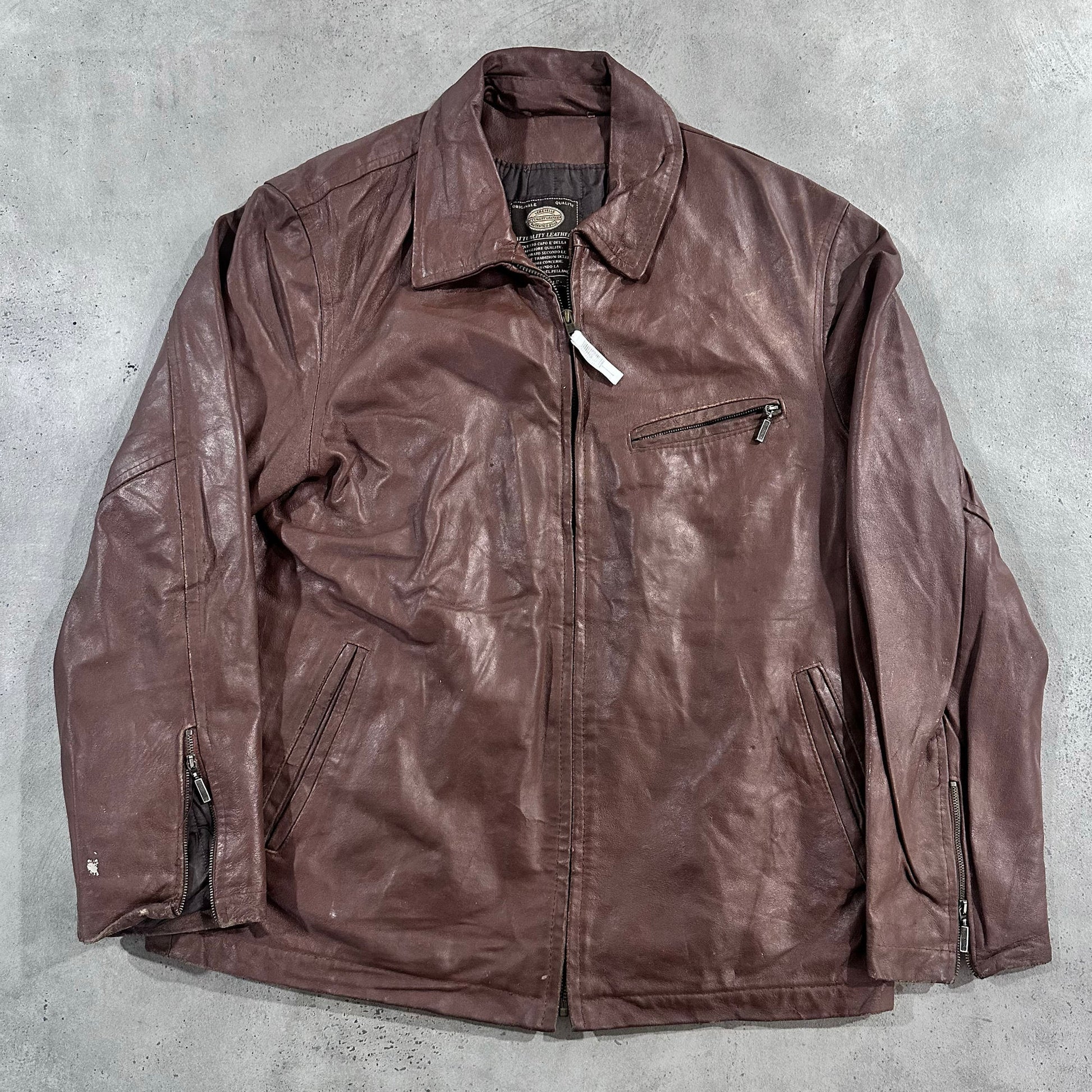 Vintage 70s-90s Italy Leather Jackets