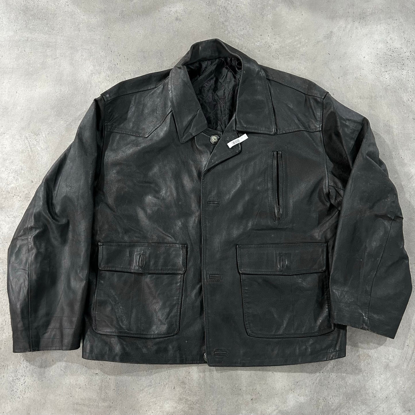 Vintage 70s-90s Italy Retro Leather Jackets