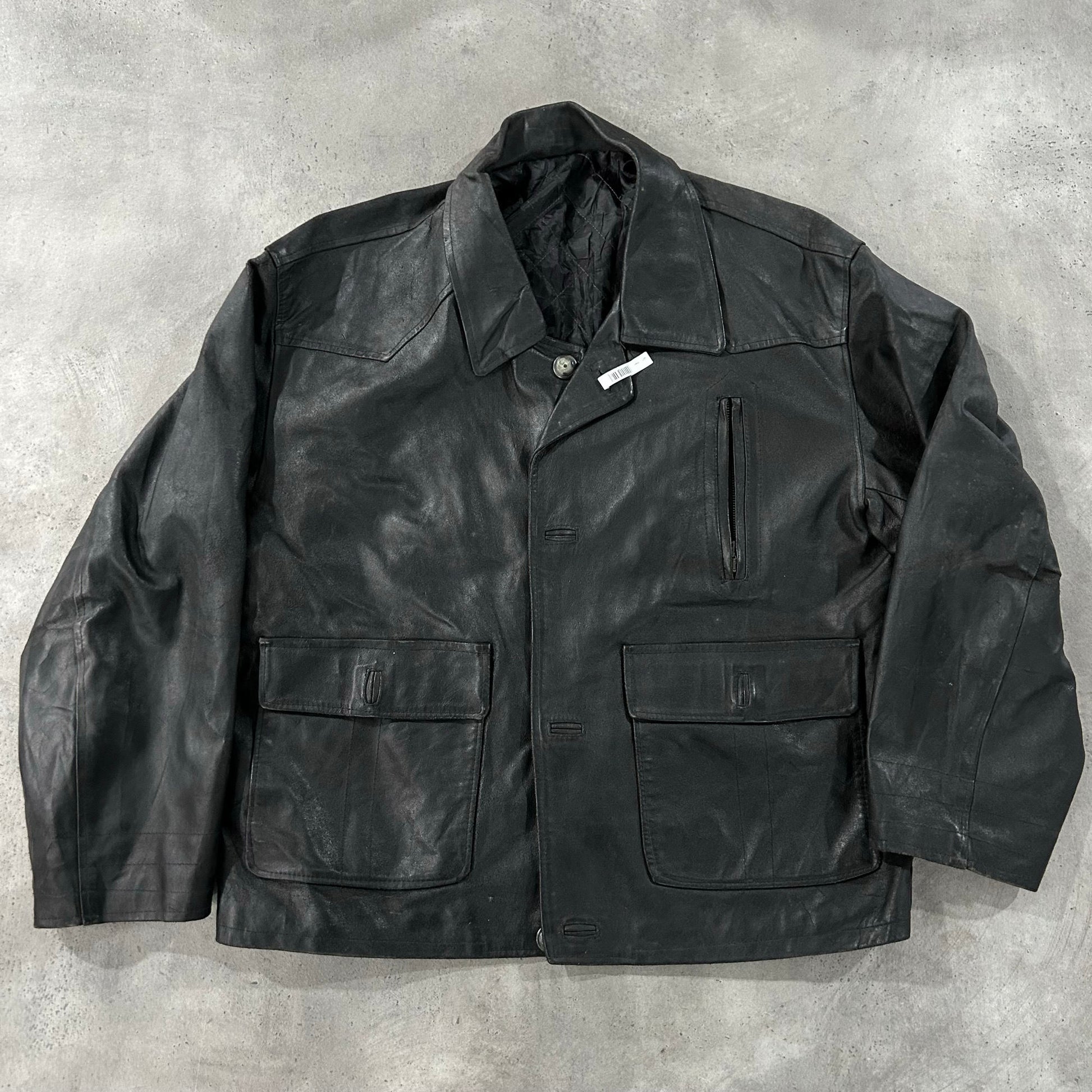 Vintage 70s-90s Italy Retro Leather Jackets