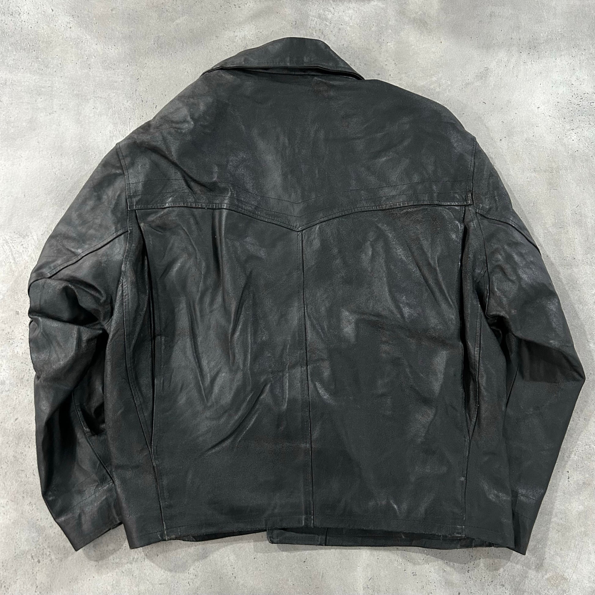Vintage 70s-90s Italy Retro Leather Jackets