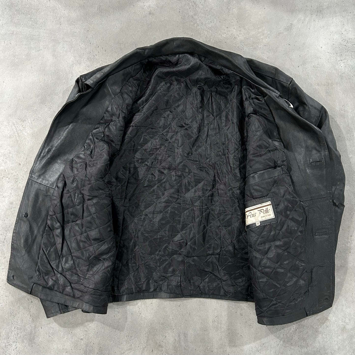 Vintage 70s-90s Italy Retro Leather Jackets