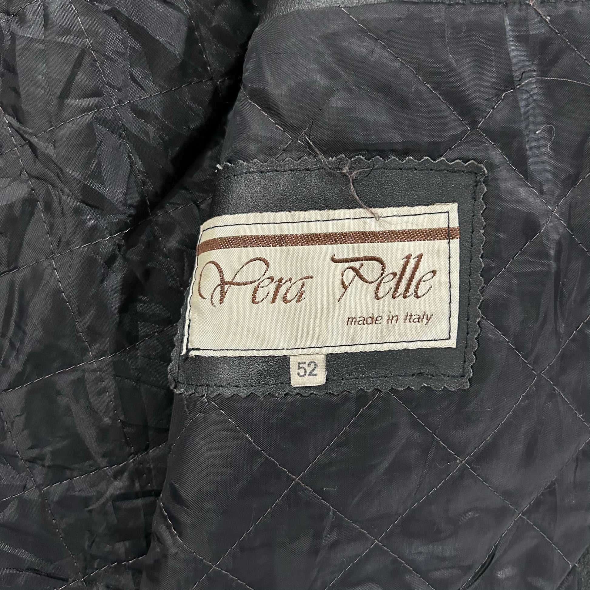 Vintage 70s-90s Italy Retro Leather Jackets