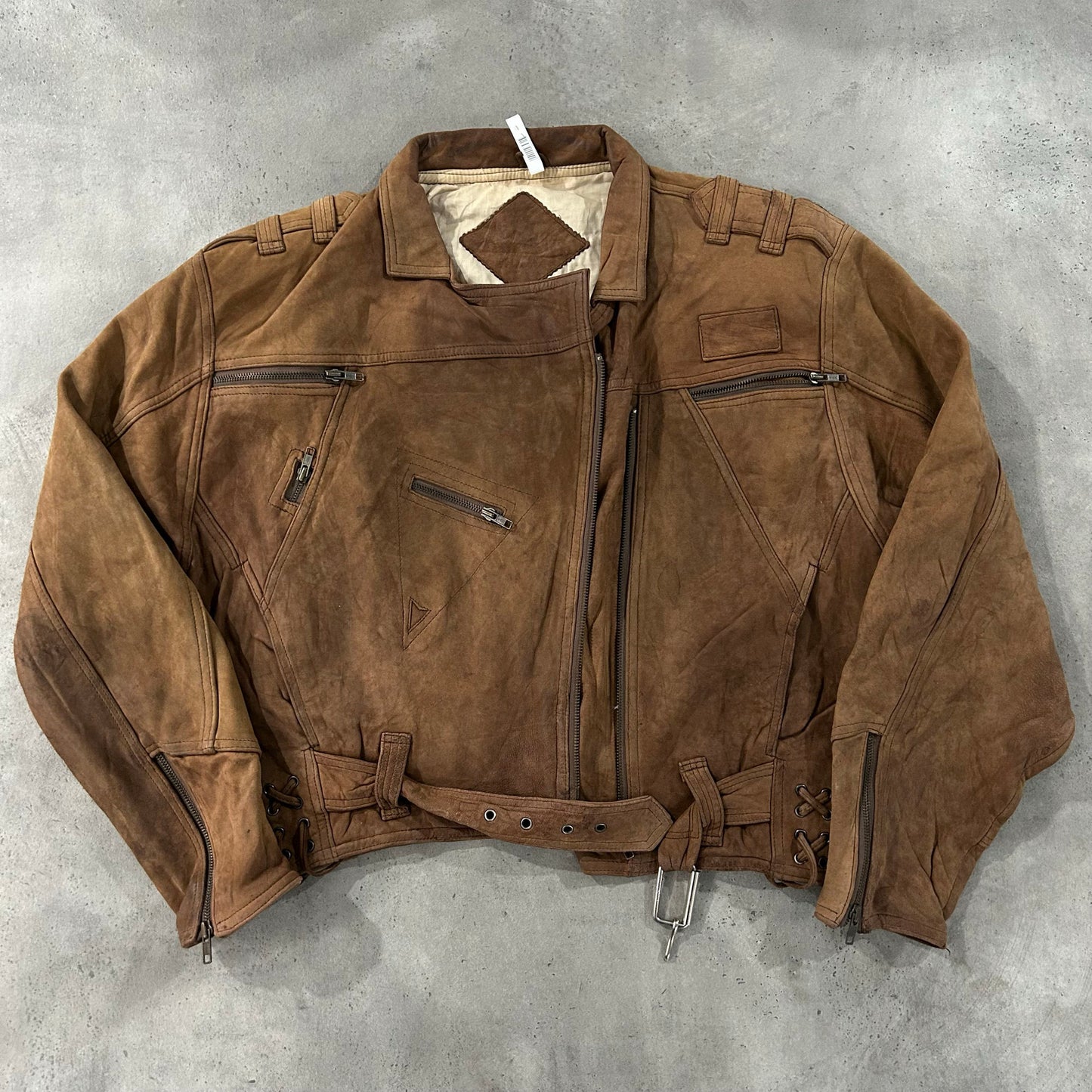 Vintage 70s-90s South Korea Double Rider Leather Jackets