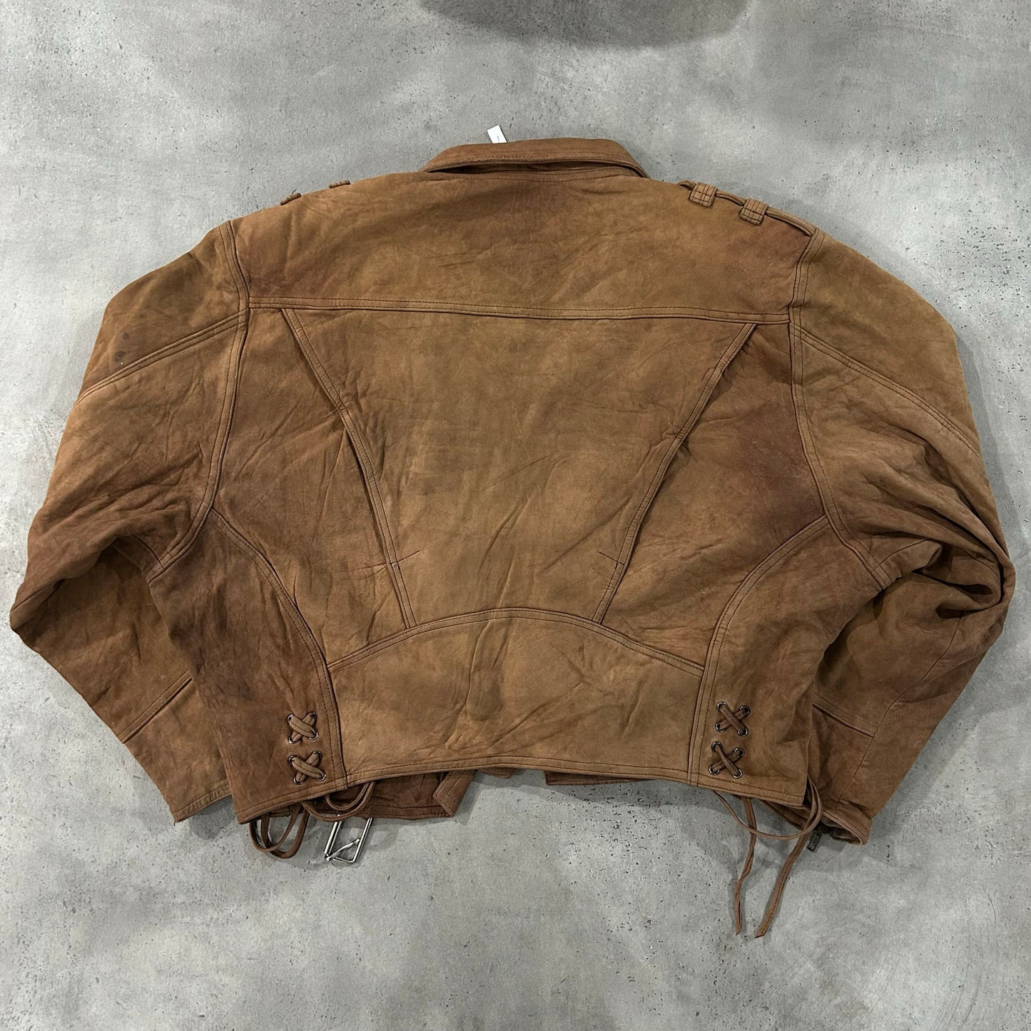 Vintage 70s-90s South Korea Double Rider Leather Jackets