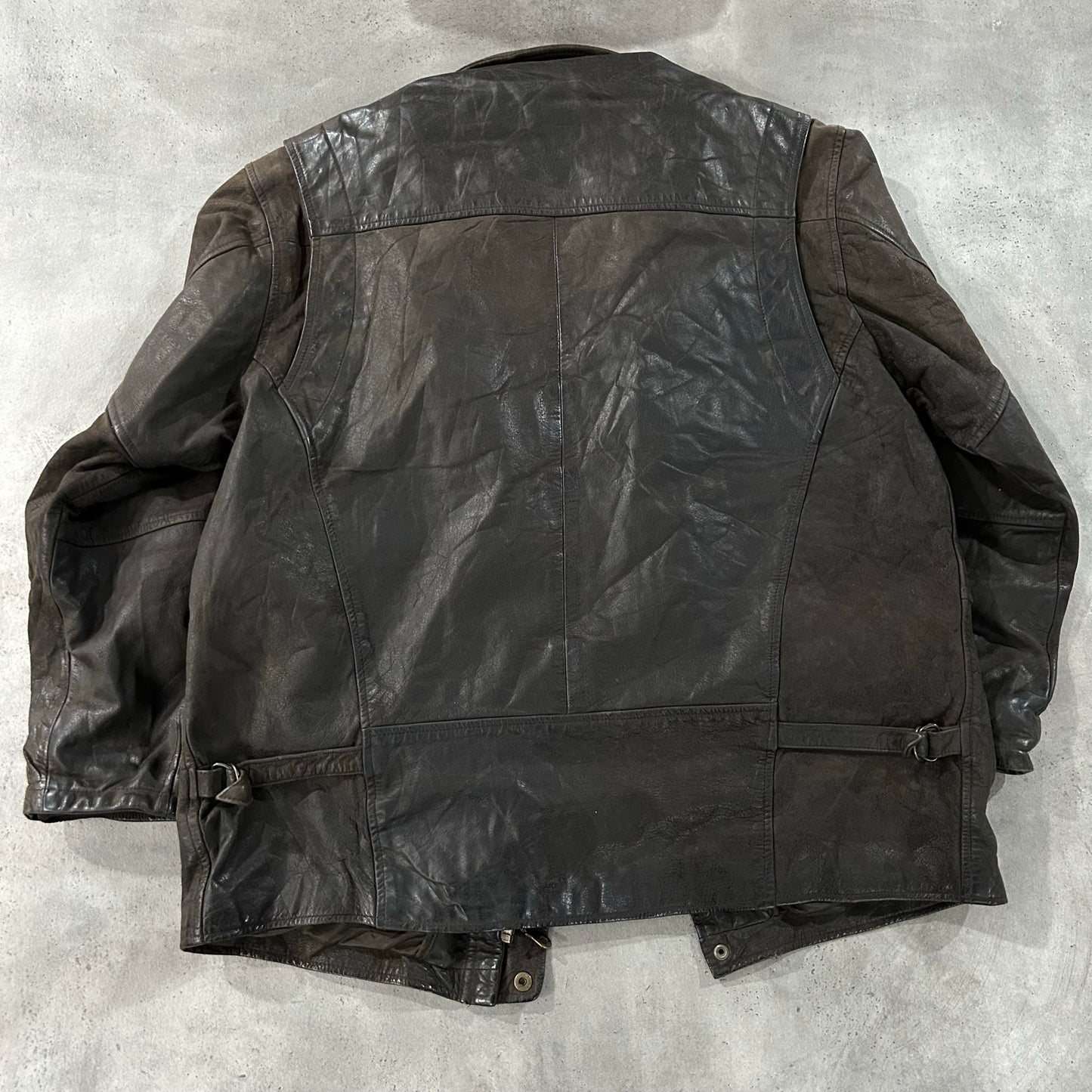 Vintage 70s-90s France Mid-Length Leather Jackets