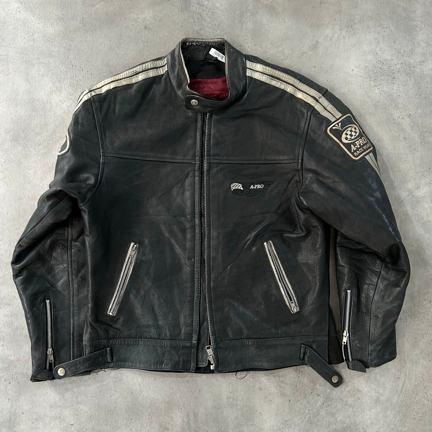Vintage Italy Motorcycle Leather Jackets