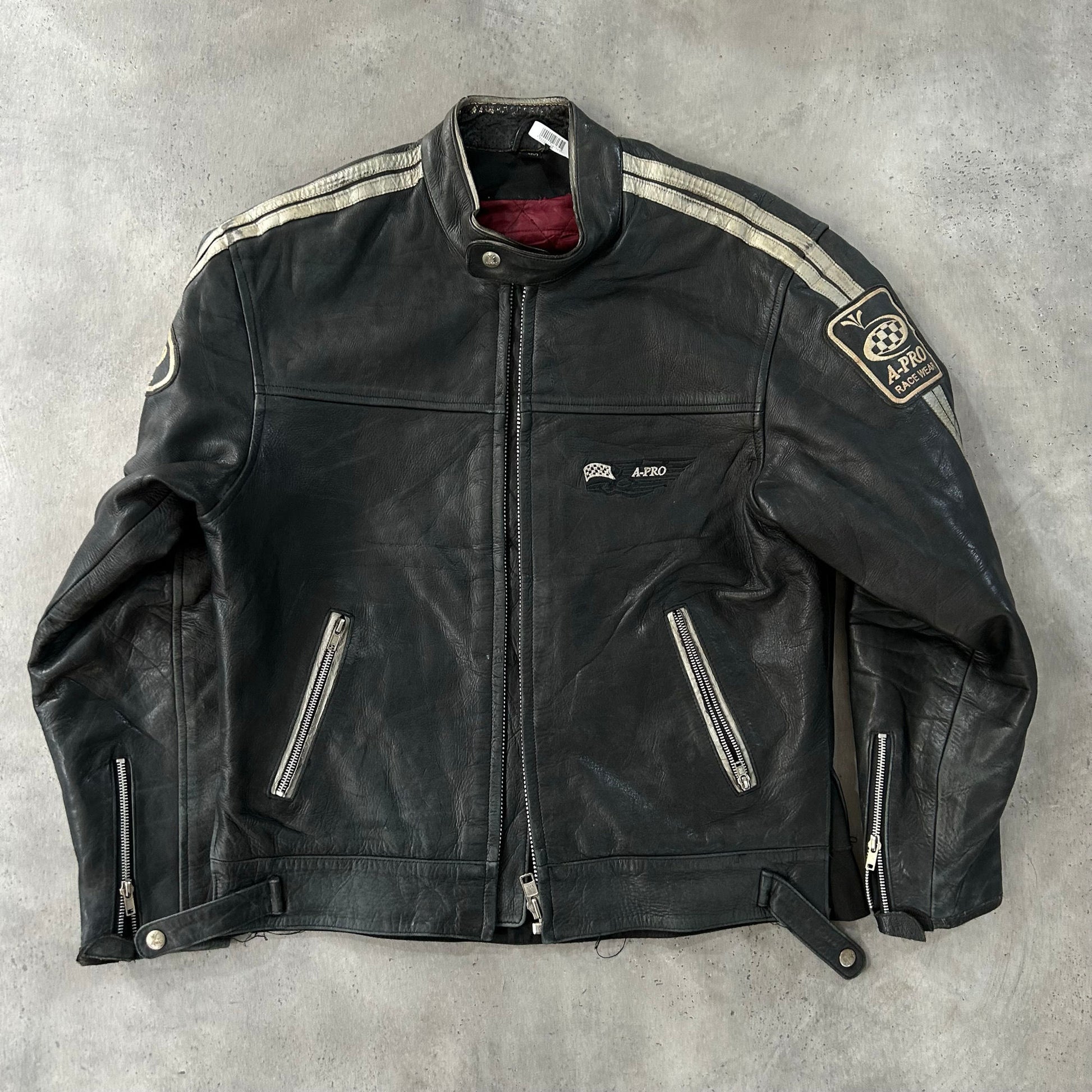 Vintage Italy Motorcycle Leather Jackets