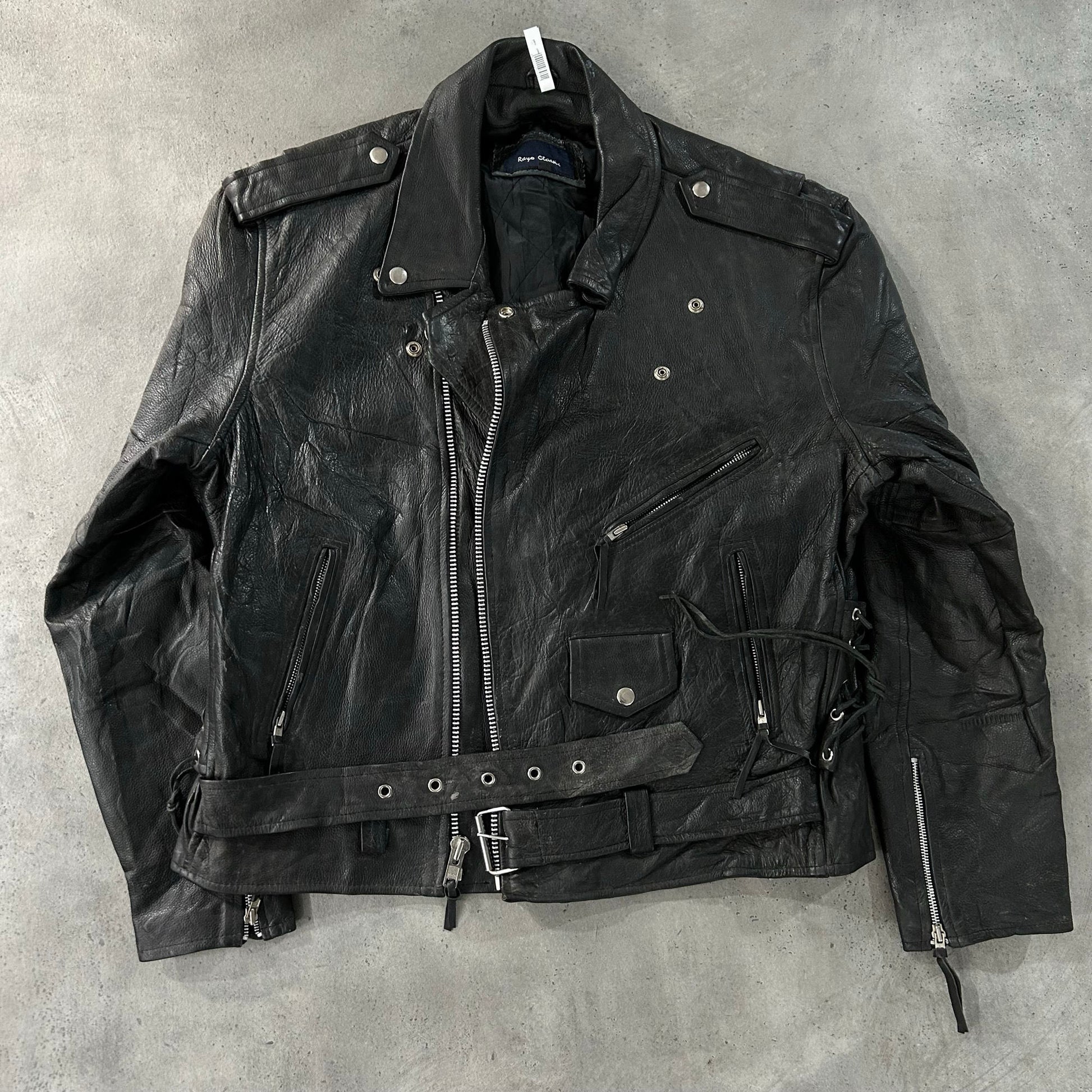 Vintage 70s-90s Double Rider Leather Jackets