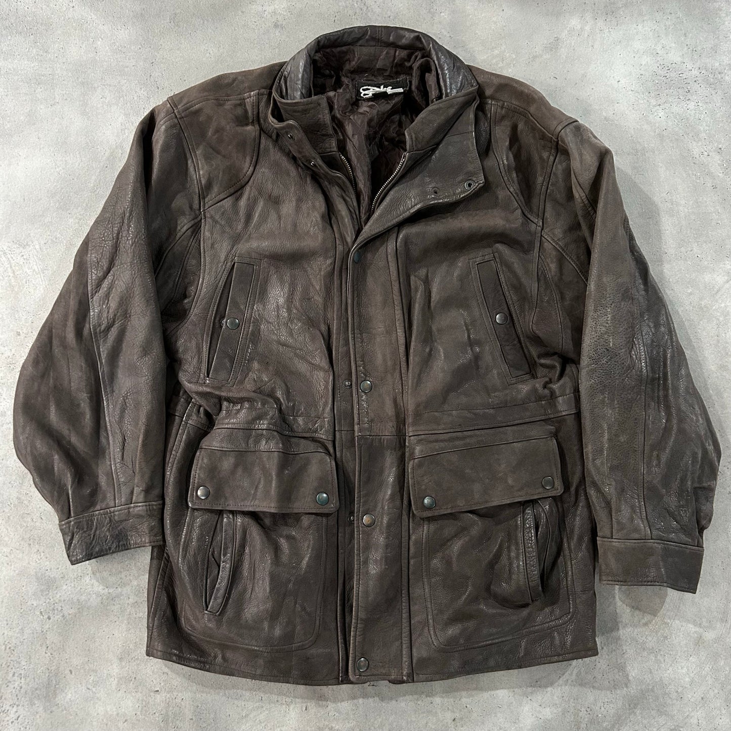Vintage 70s-90s France Mid-Length Leather Jackets