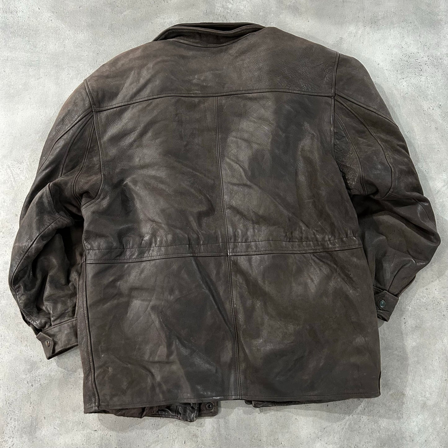Vintage 70s-90s France Mid-Length Leather Jackets
