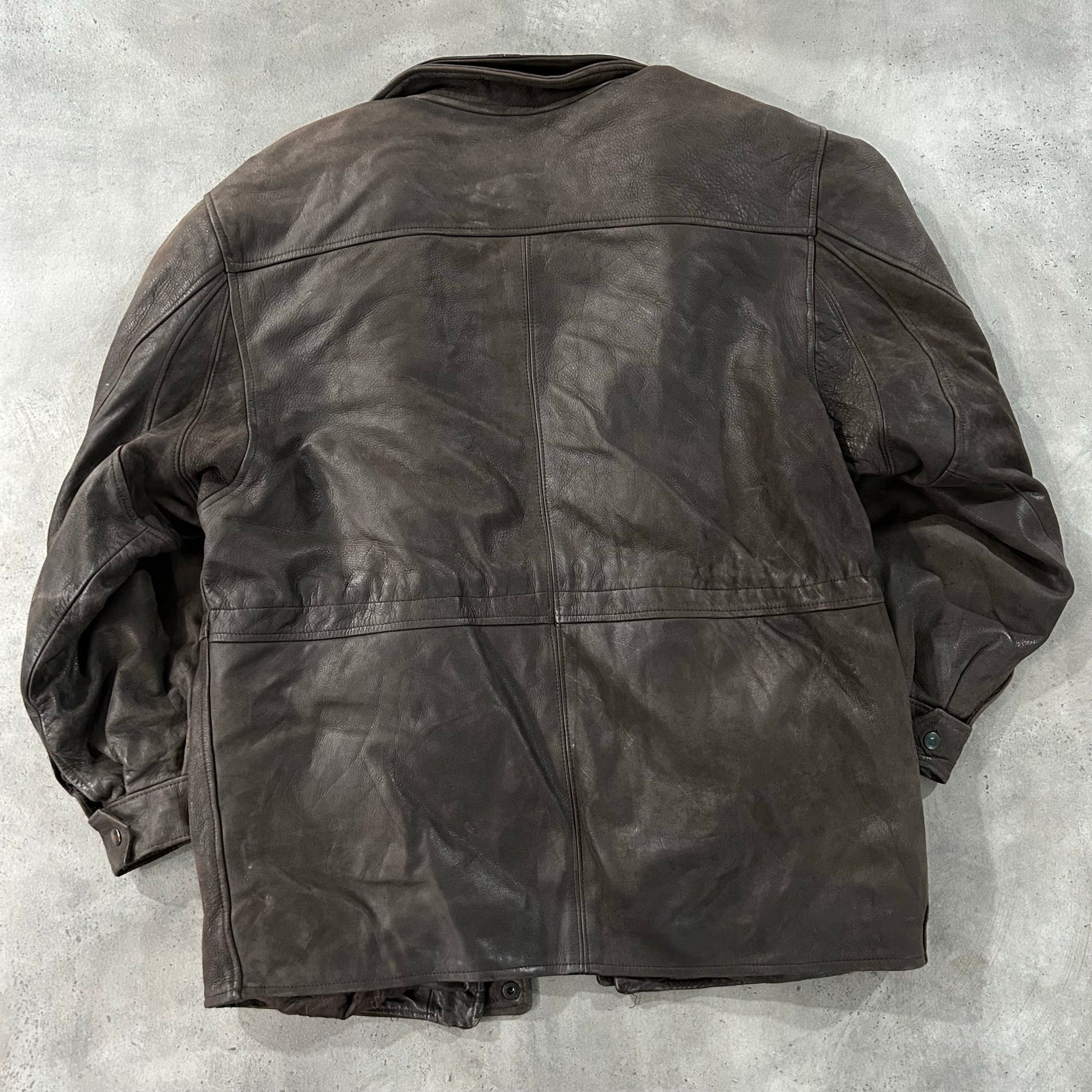 Vintage 70s-90s France Mid-Length Leather Jackets