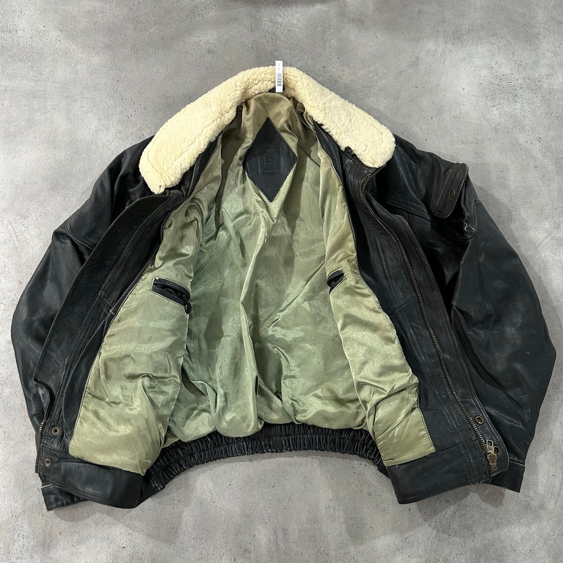Vintage 70s-90s Germany Hein Gericke Military Flight Leather Jackets