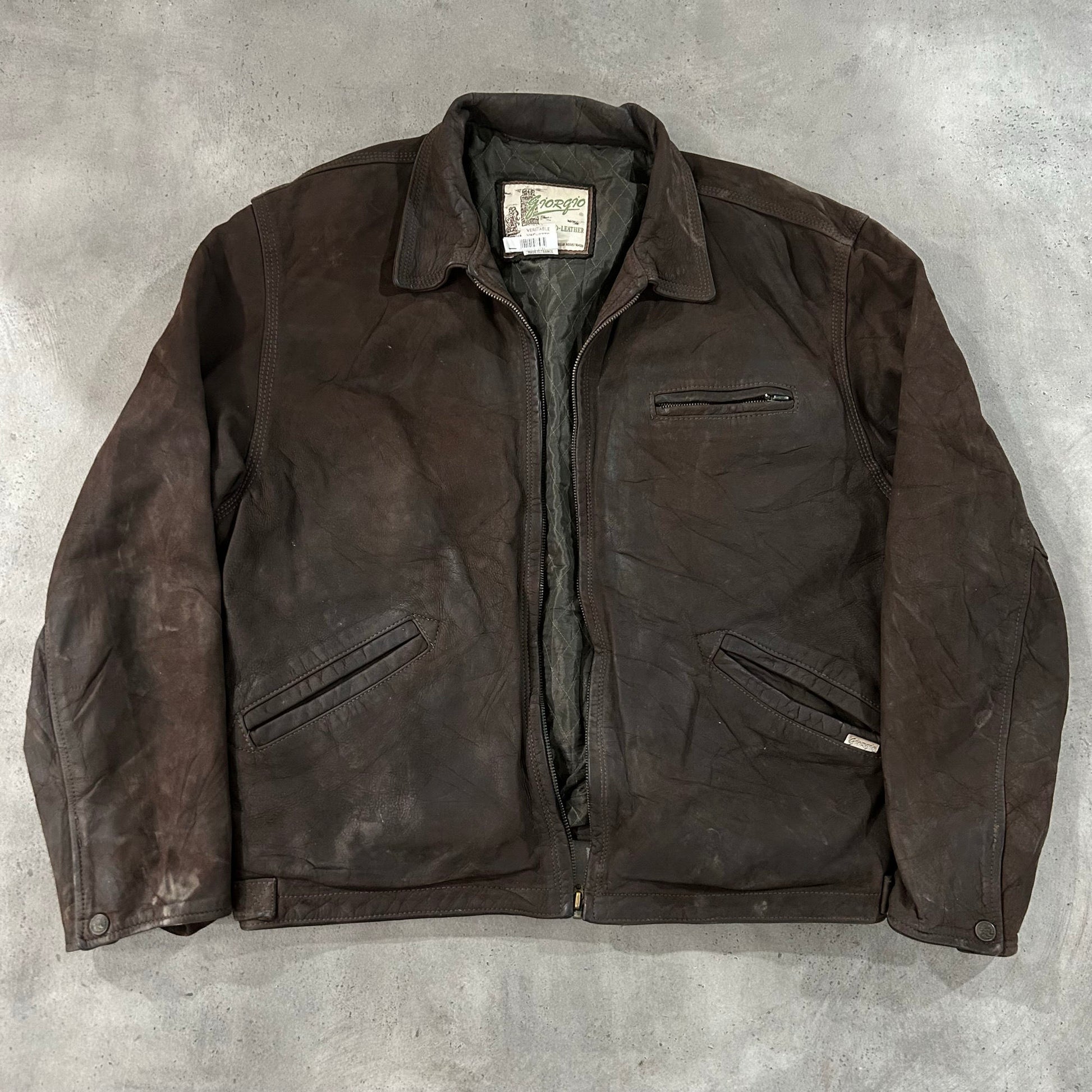 Vintage 70s-90s France Leather Jackets