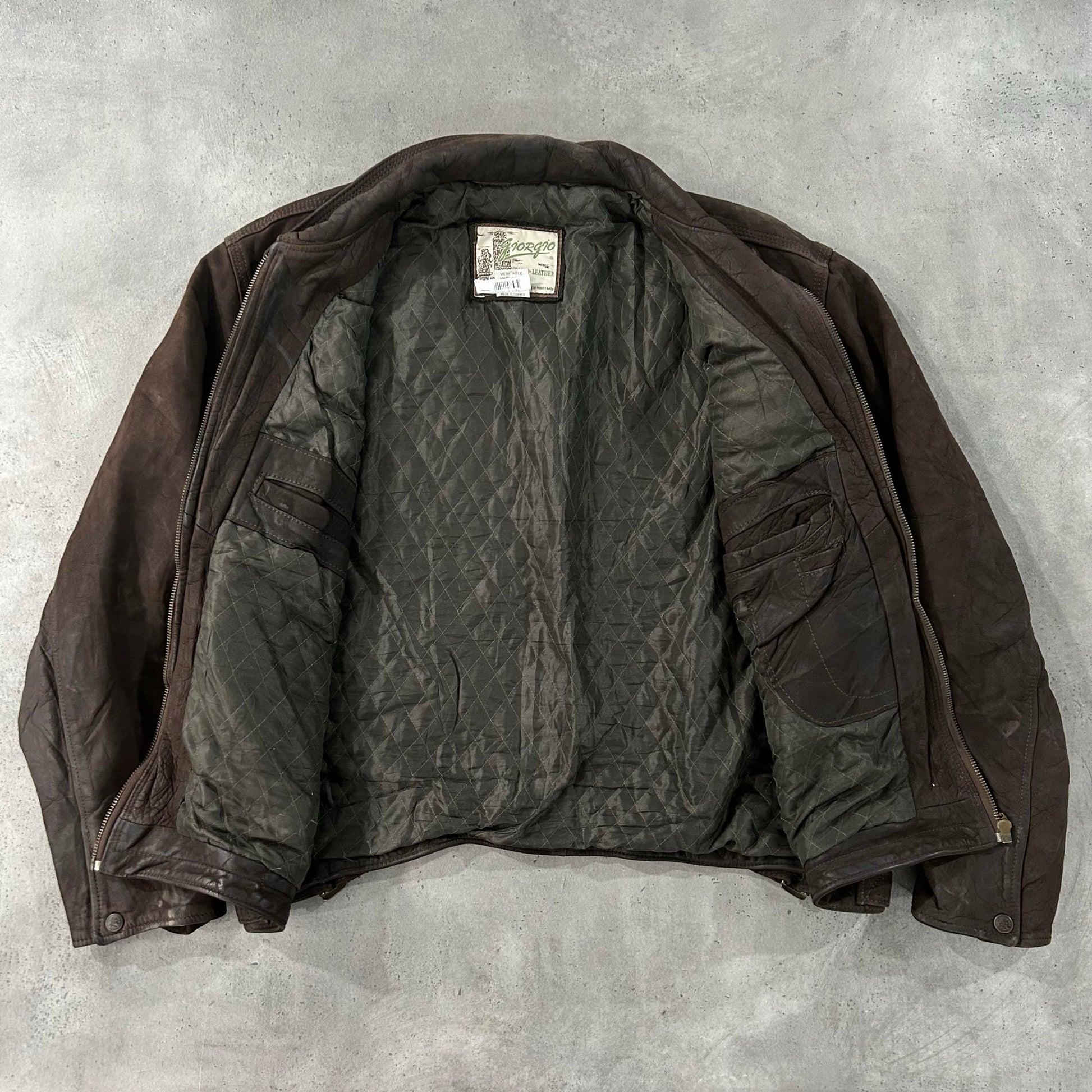 Vintage 70s-90s France Leather Jackets