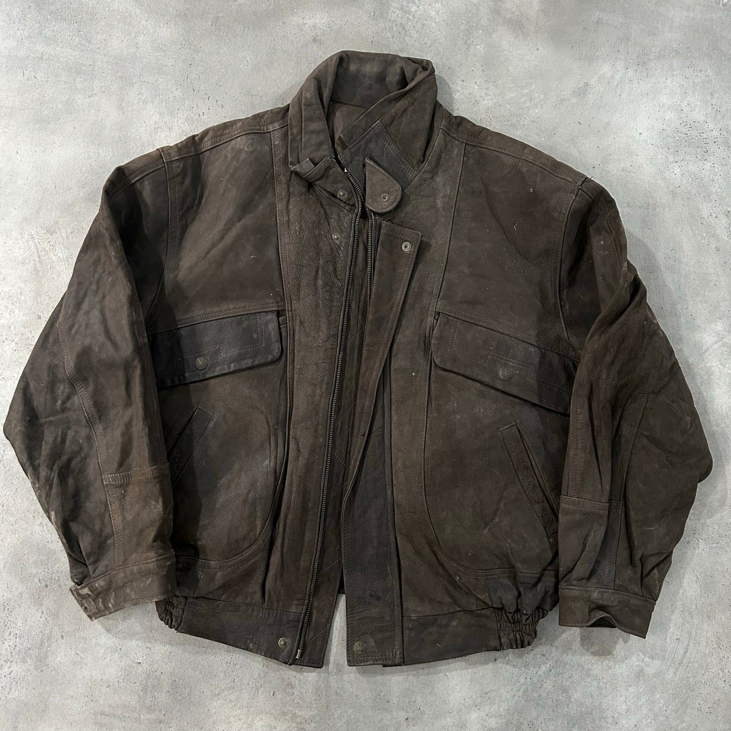 Vintage 70s-90s Italy Flight Leather Jackets