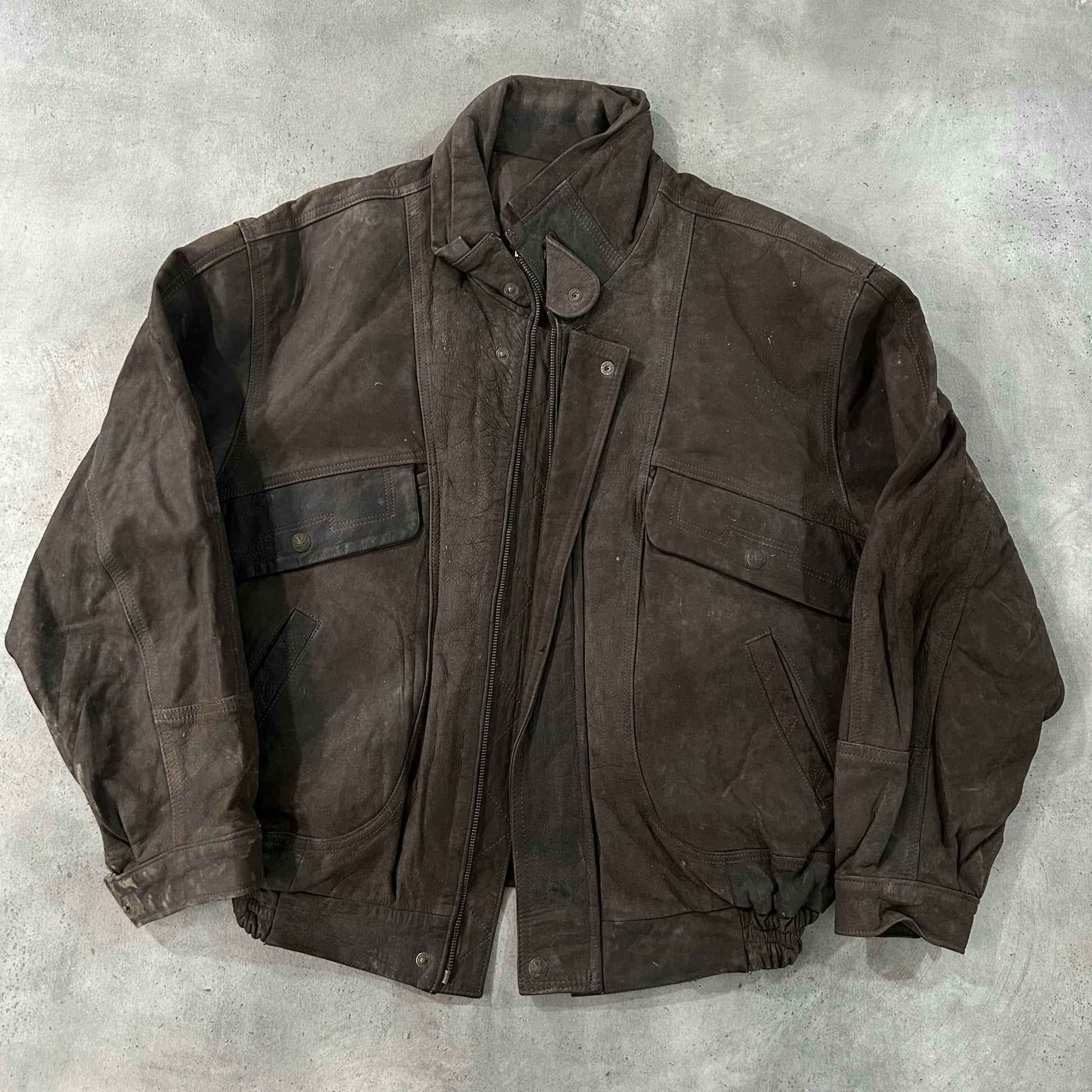 Vintage 70s-90s Italy Flight Leather Jackets