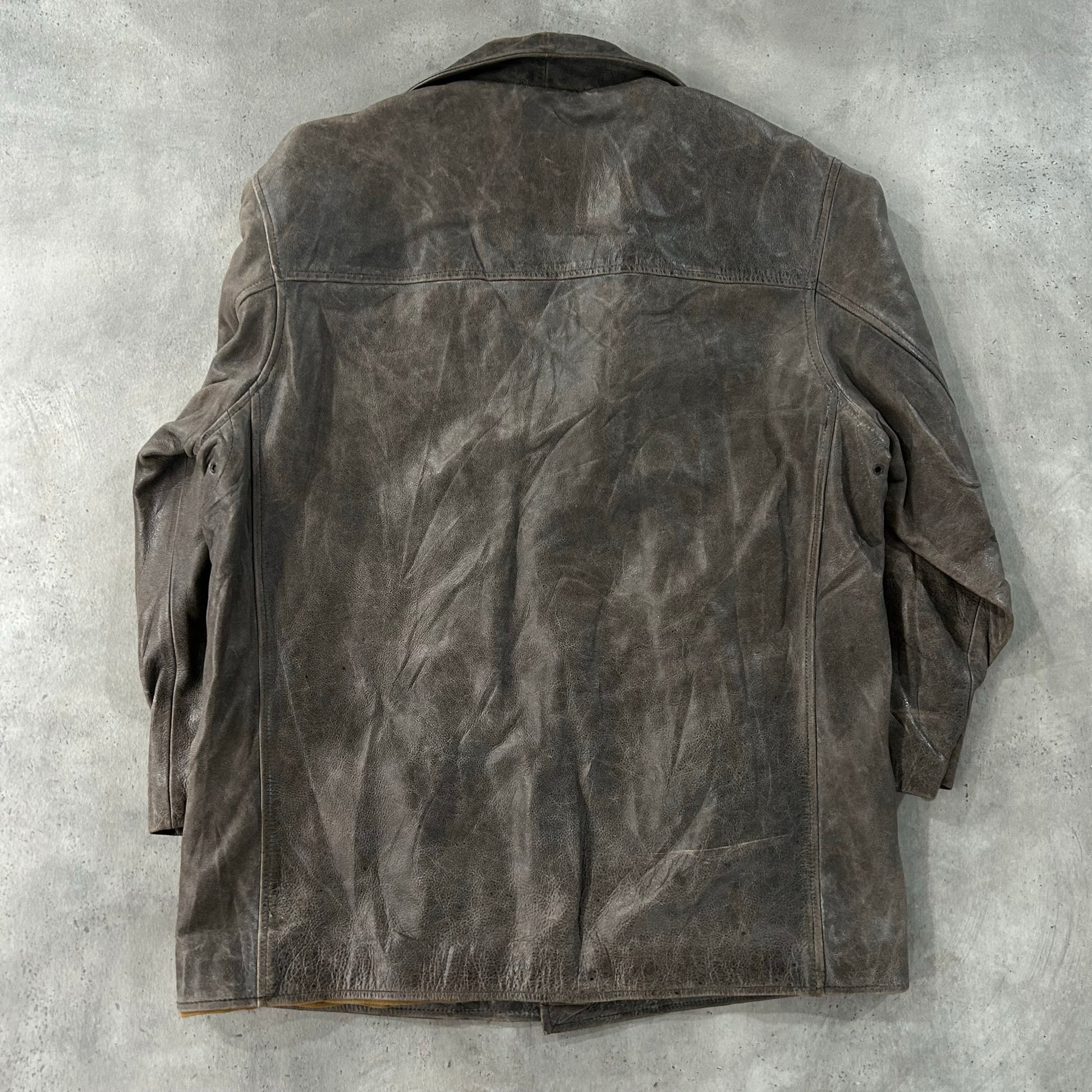 Vintage 70s-90s France Redskins Mid-Length Leather Jackets
