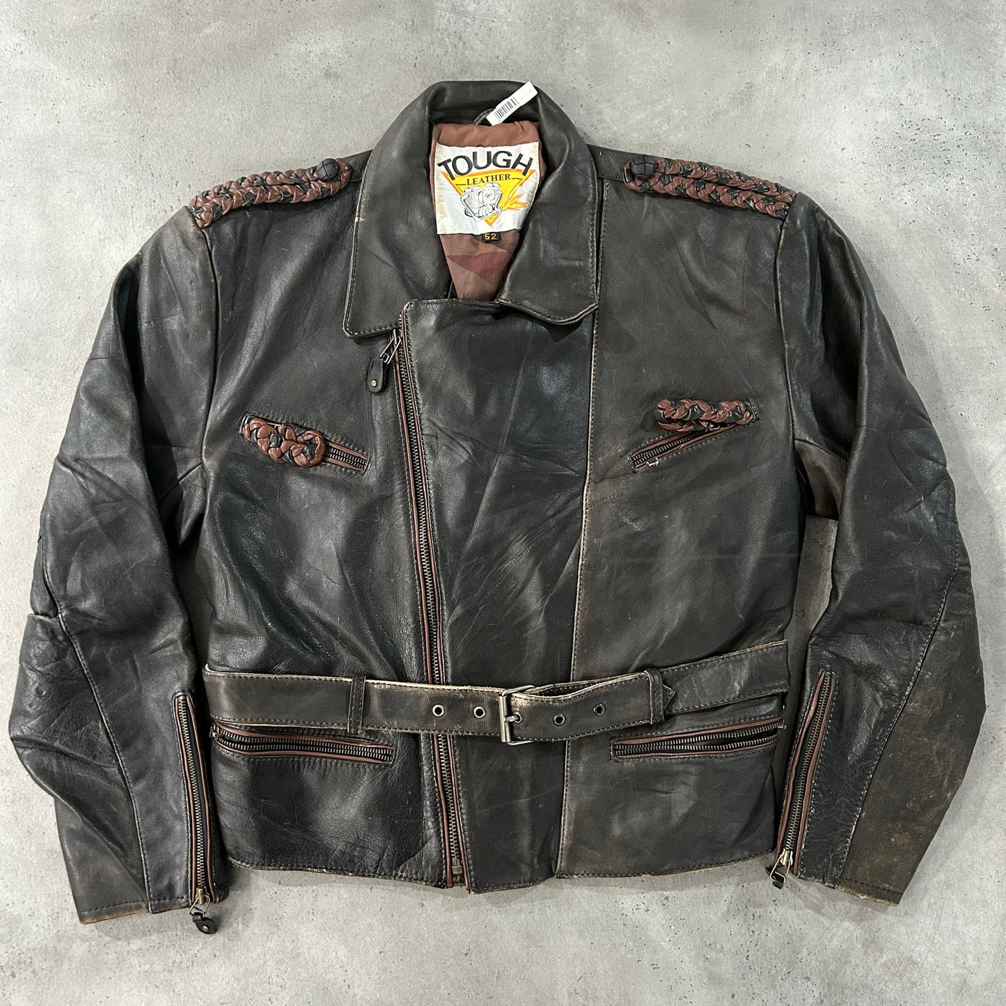 Vintage 70s-90s Double Rider Leather Jackets