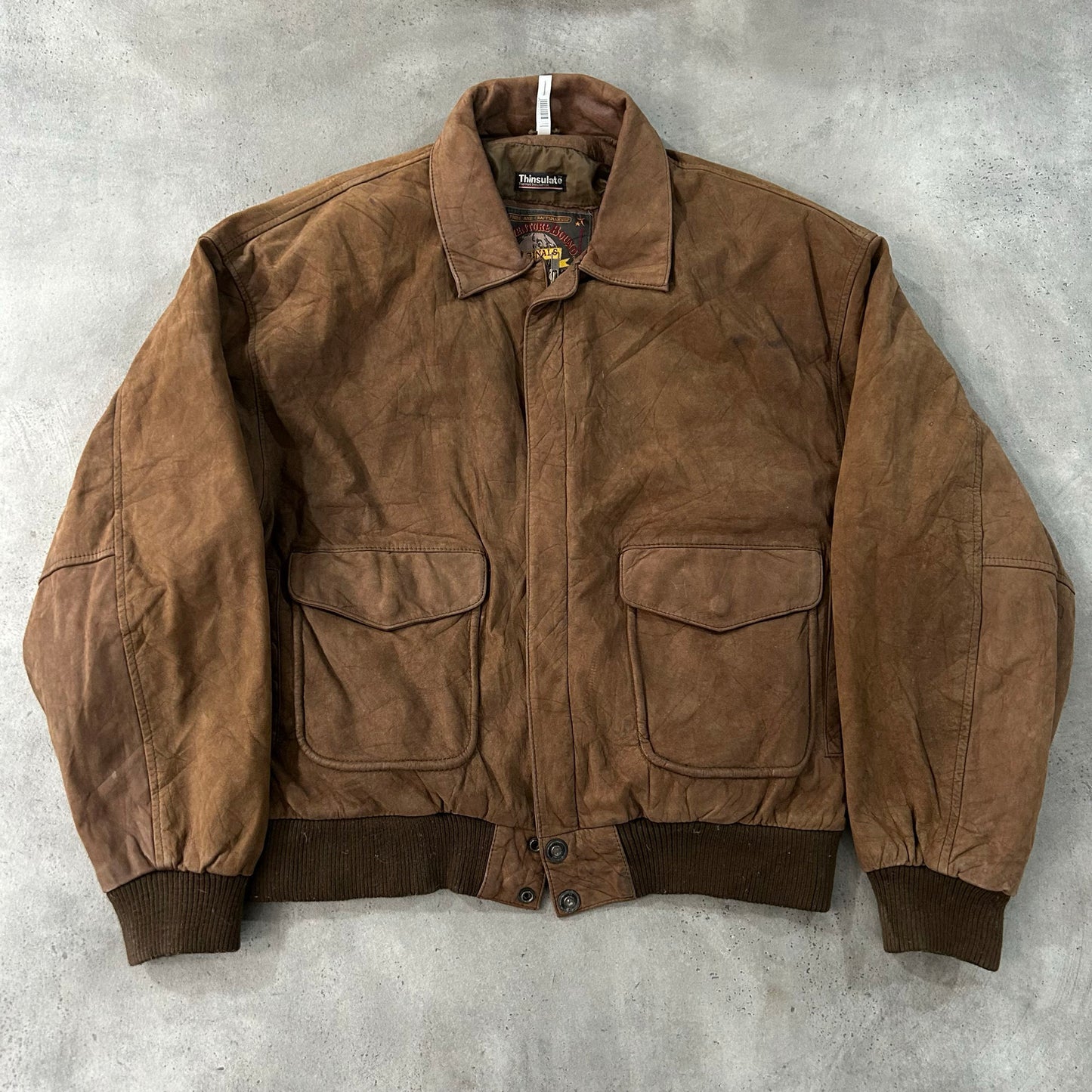 Vintage 70s-90s South Korea Military A-2 Leather Jackets