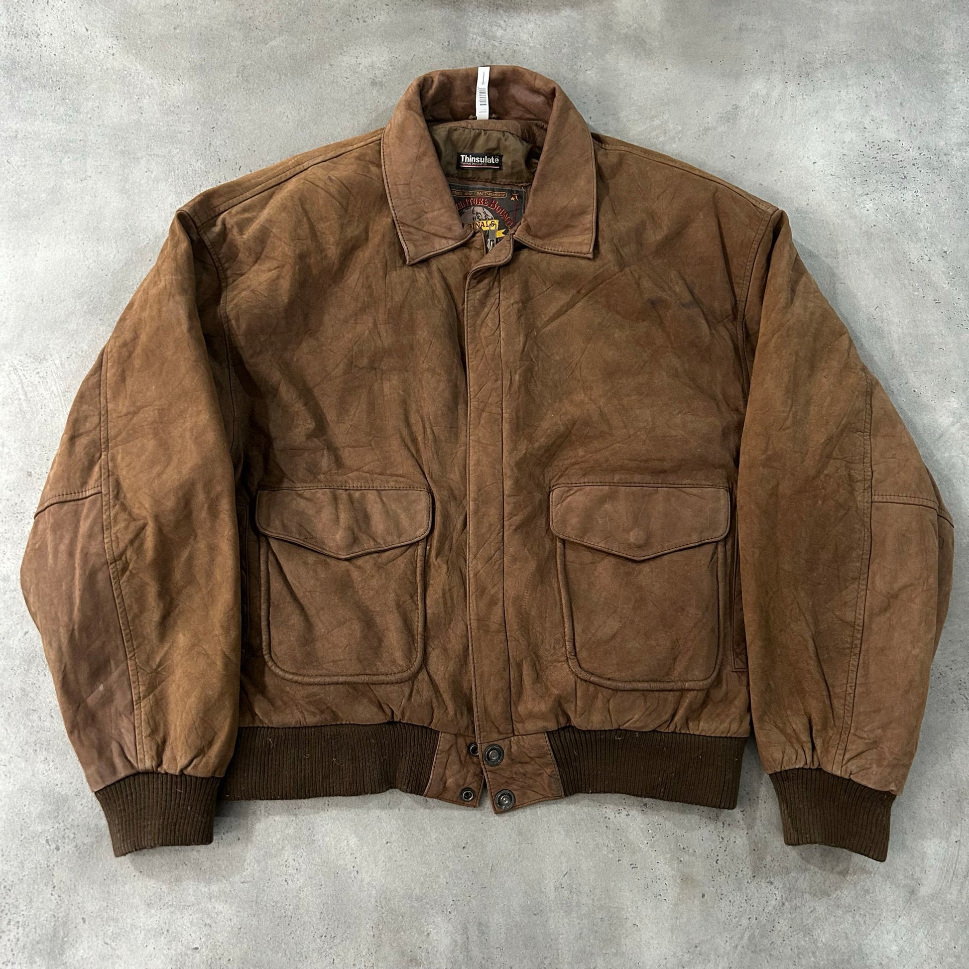 Vintage 70s-90s South Korea Military A-2 Leather Jackets