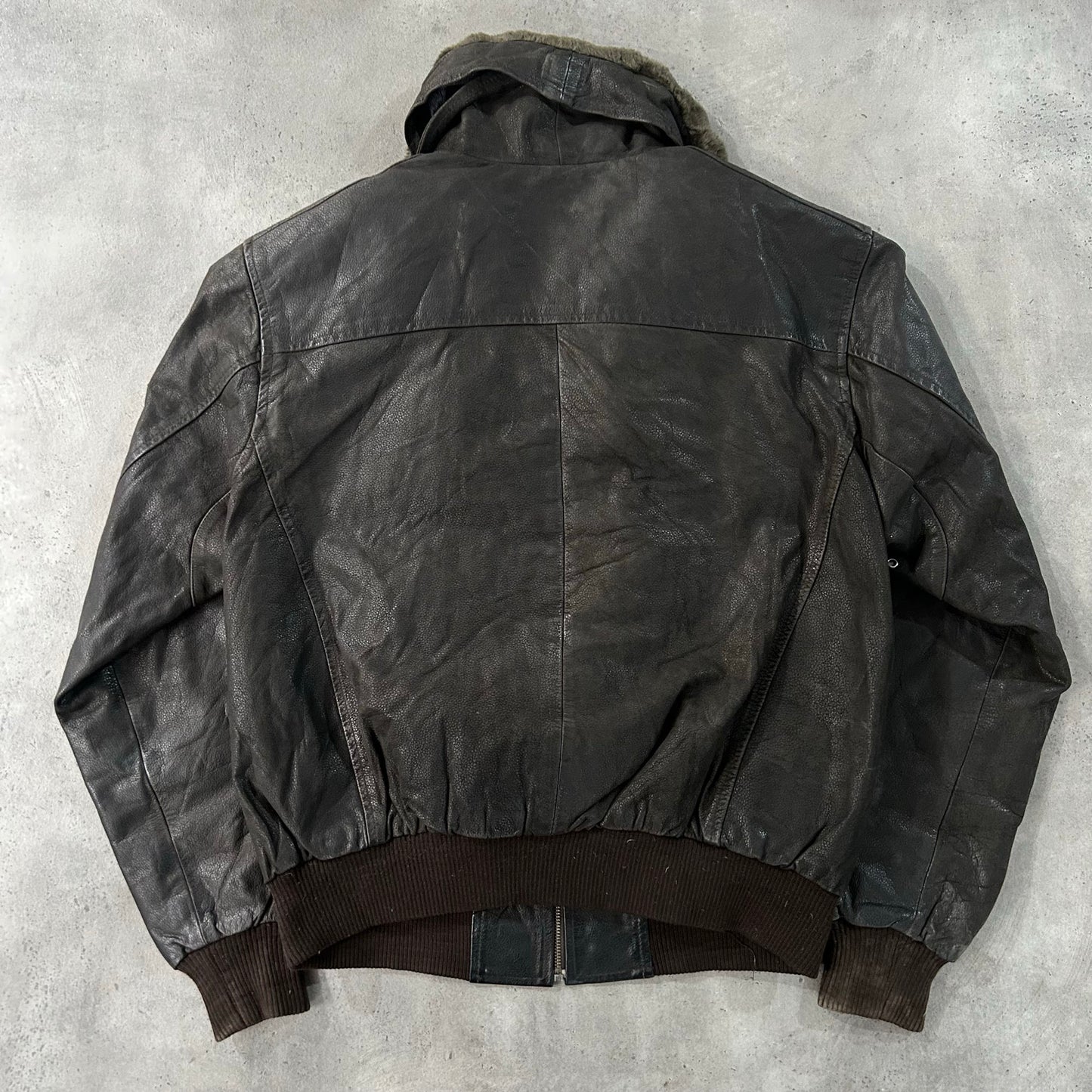 Vintage 70s-90s Military Flight Leather Jackets