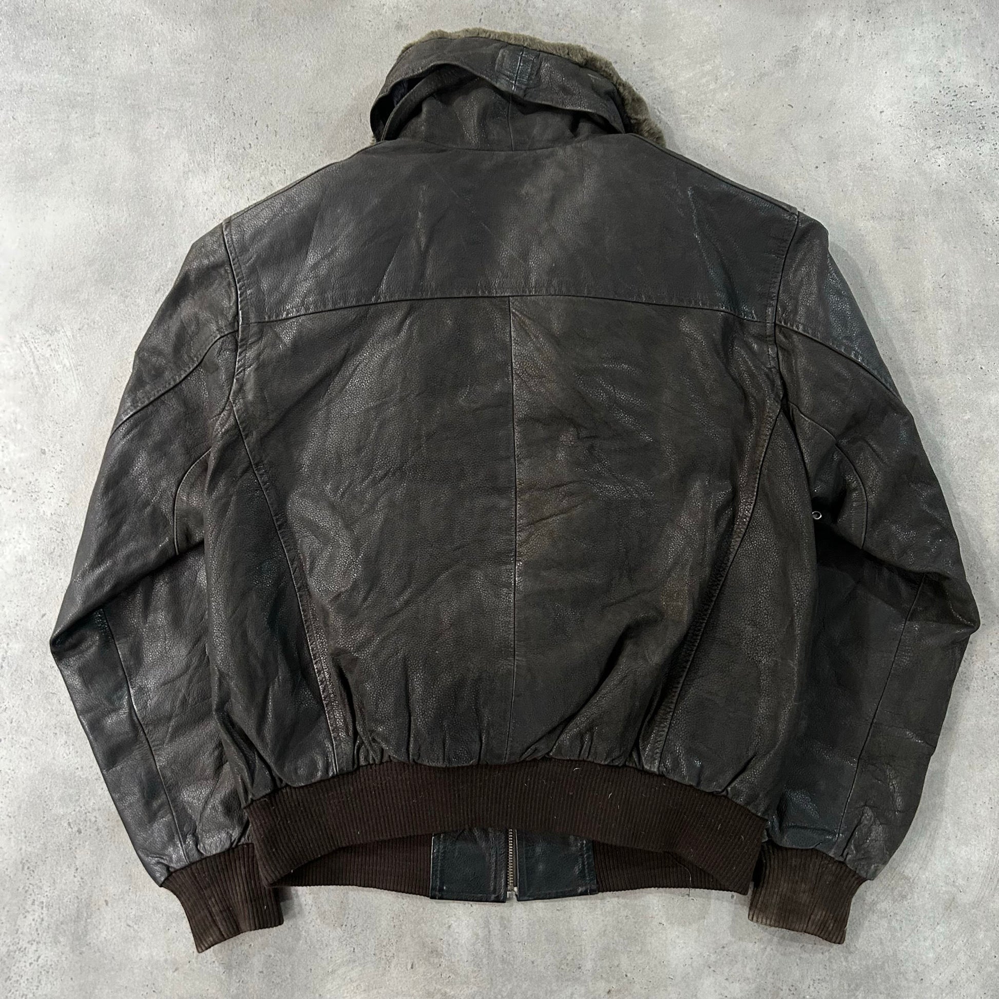 Vintage 70s-90s Military Flight Leather Jackets