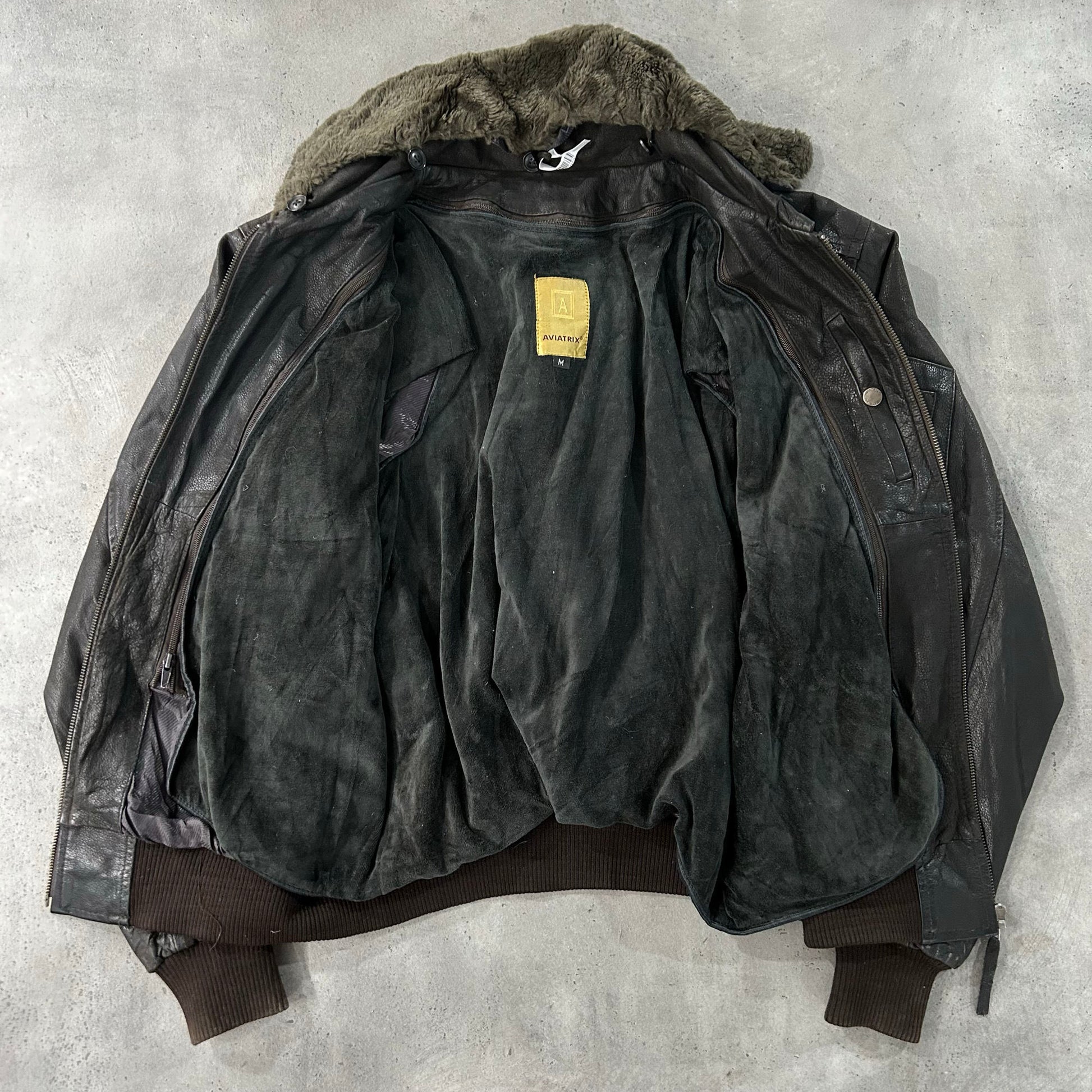 Vintage 70s-90s Military Flight Leather Jackets