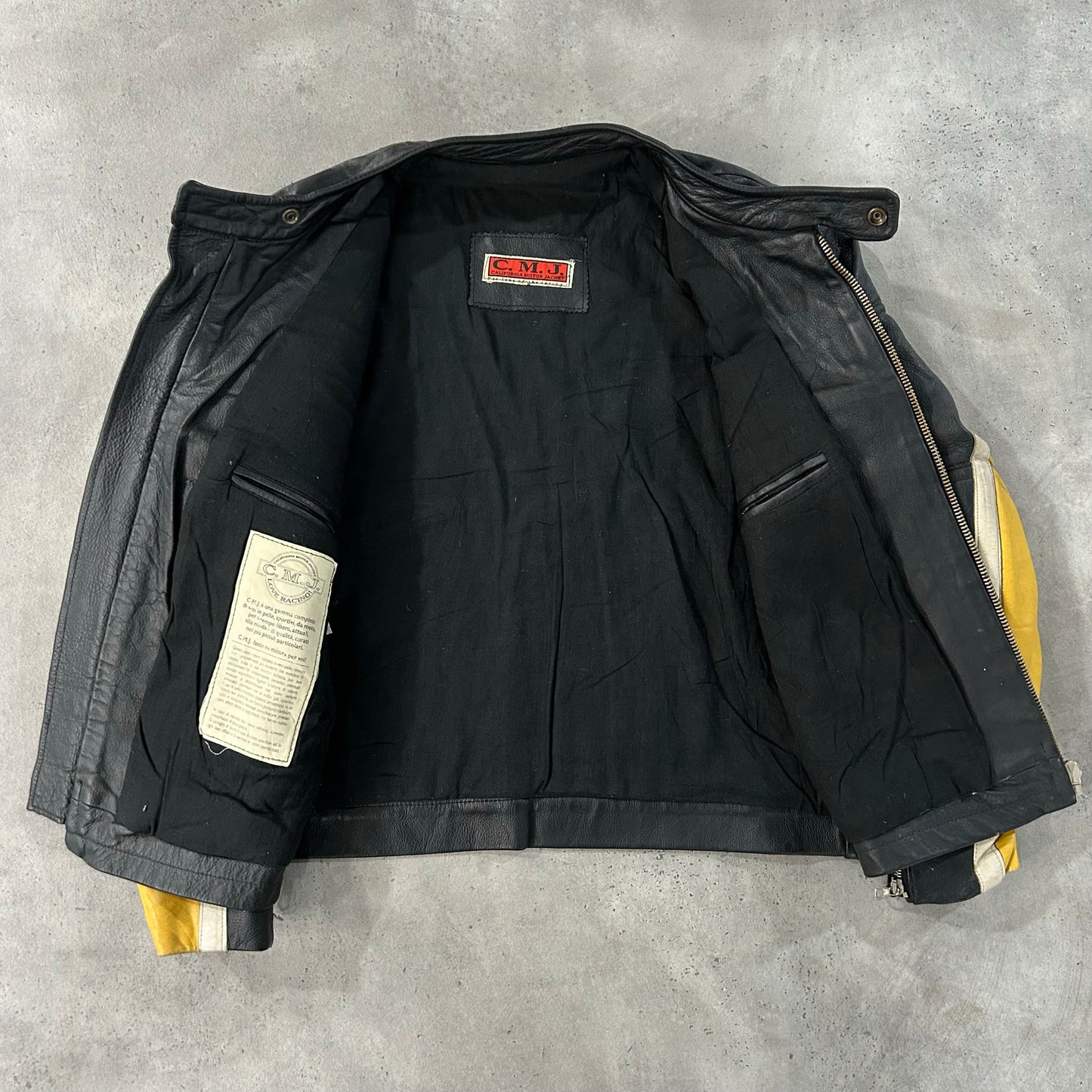 Vintage 70s-90s Italy Motorcycle Leather Jackets