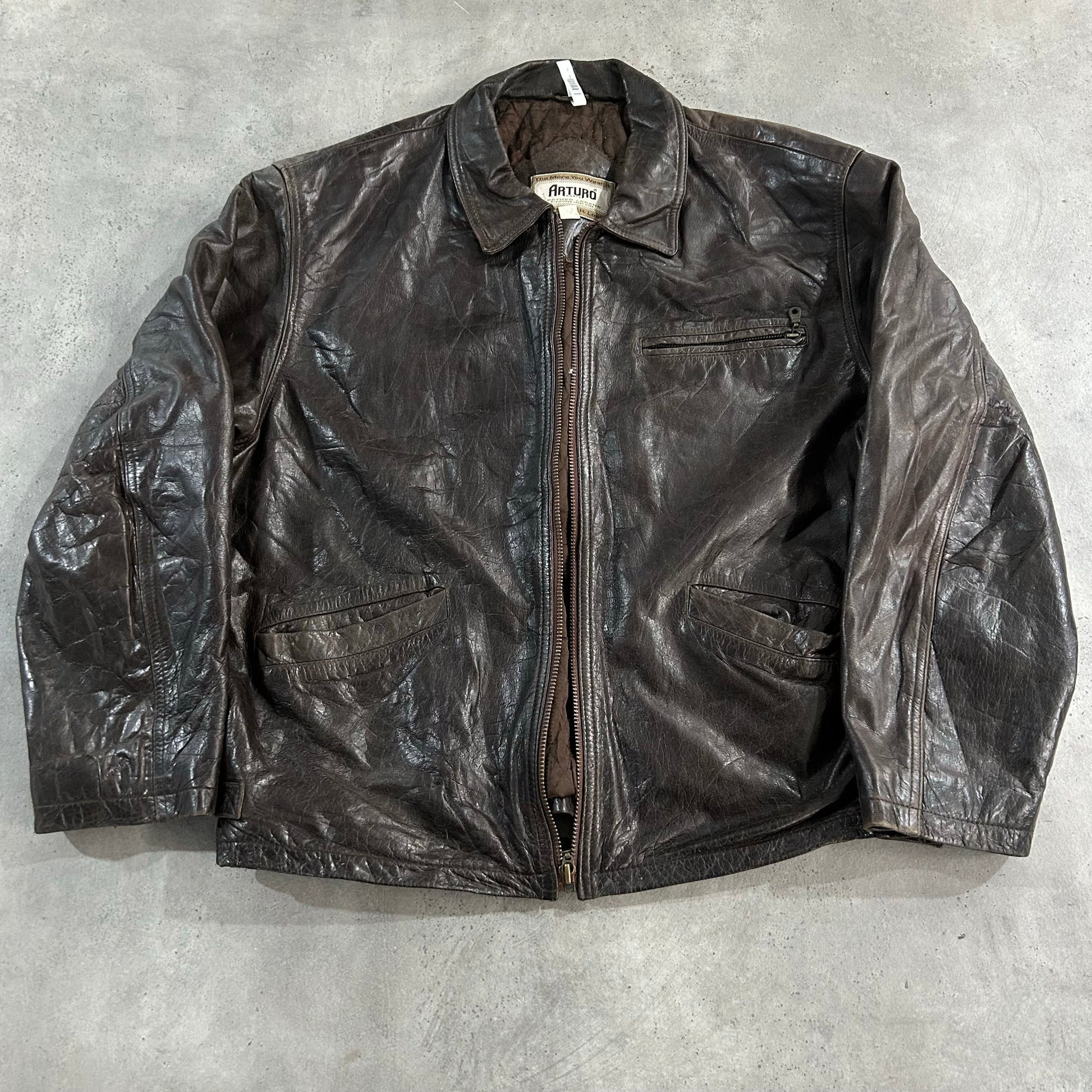 Vintage 70s-90s France Leather Jackets