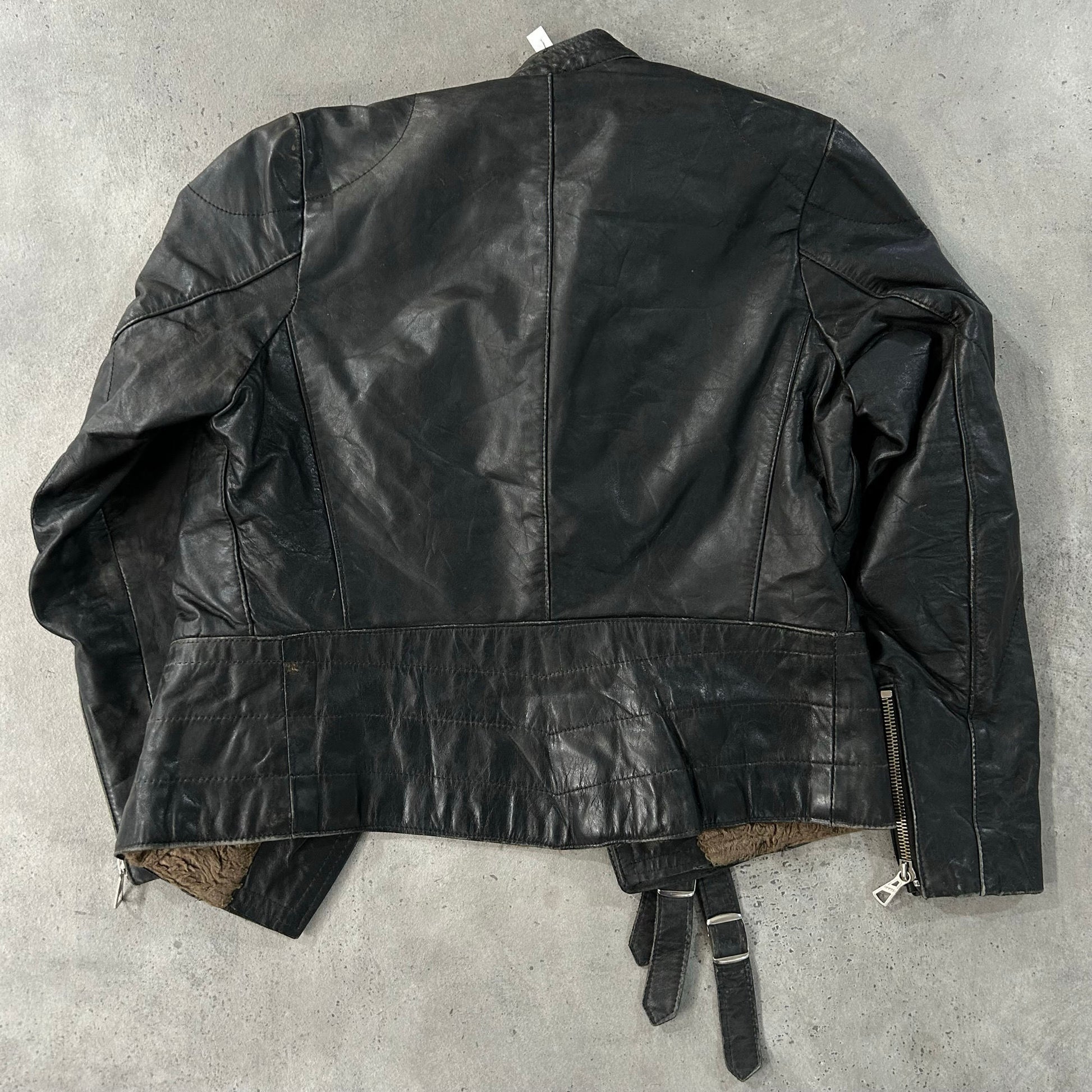 Vintage 70s-90s Germany Double Rider Leather Jackets