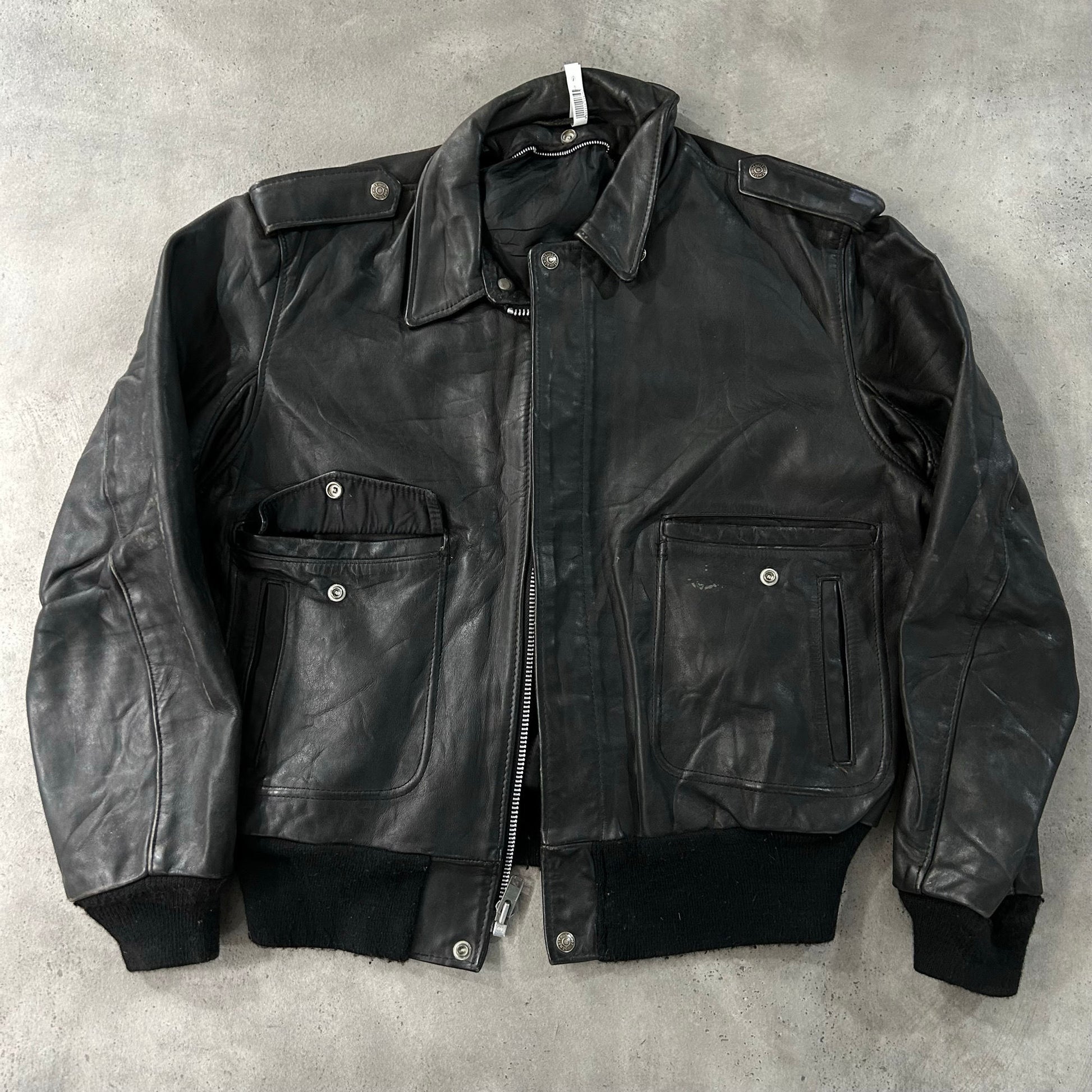 Vintage 70s-90s USA Schott Military Flight Leather Jackets