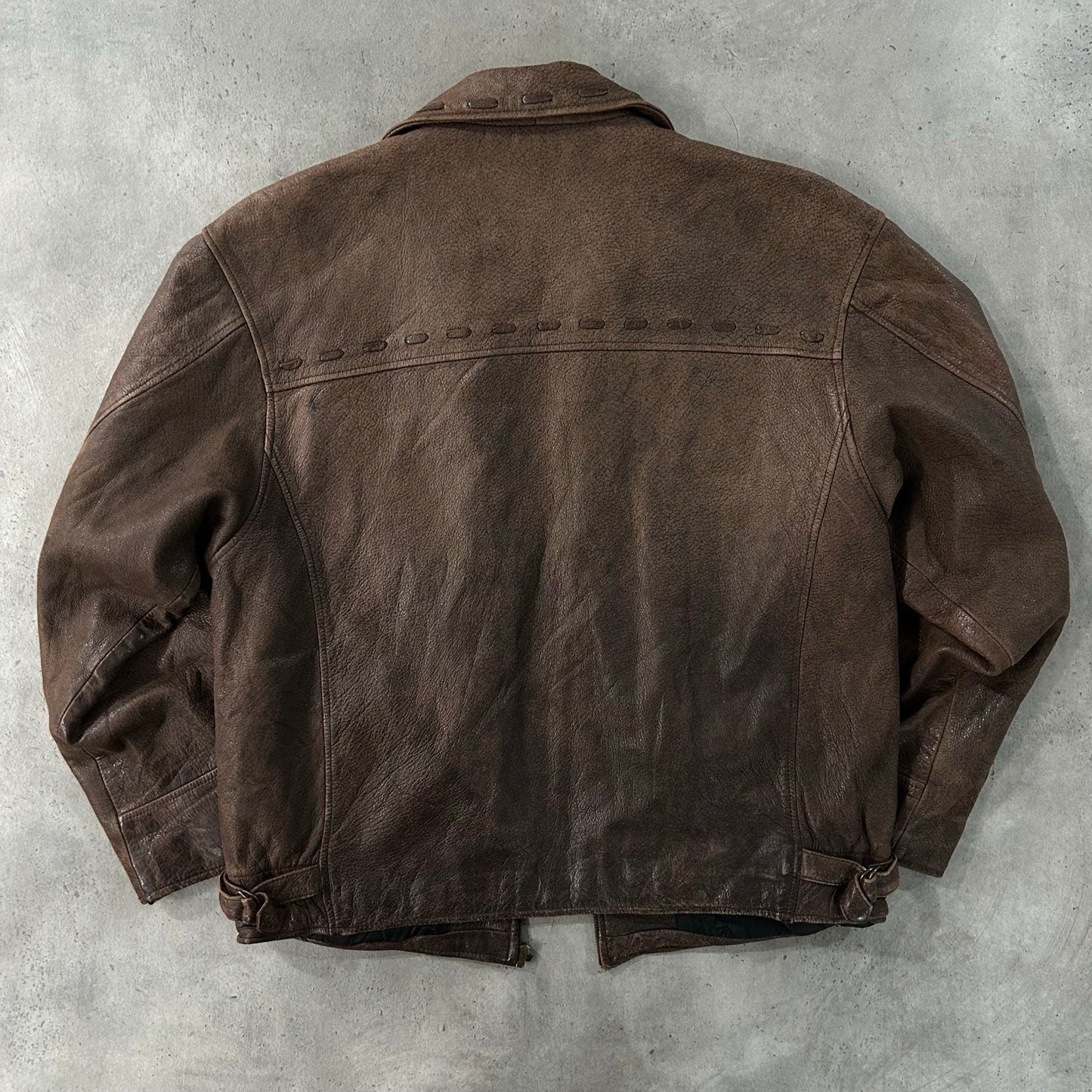 Vintage 70s-90s South Korea Guess Retro Leather Jackets