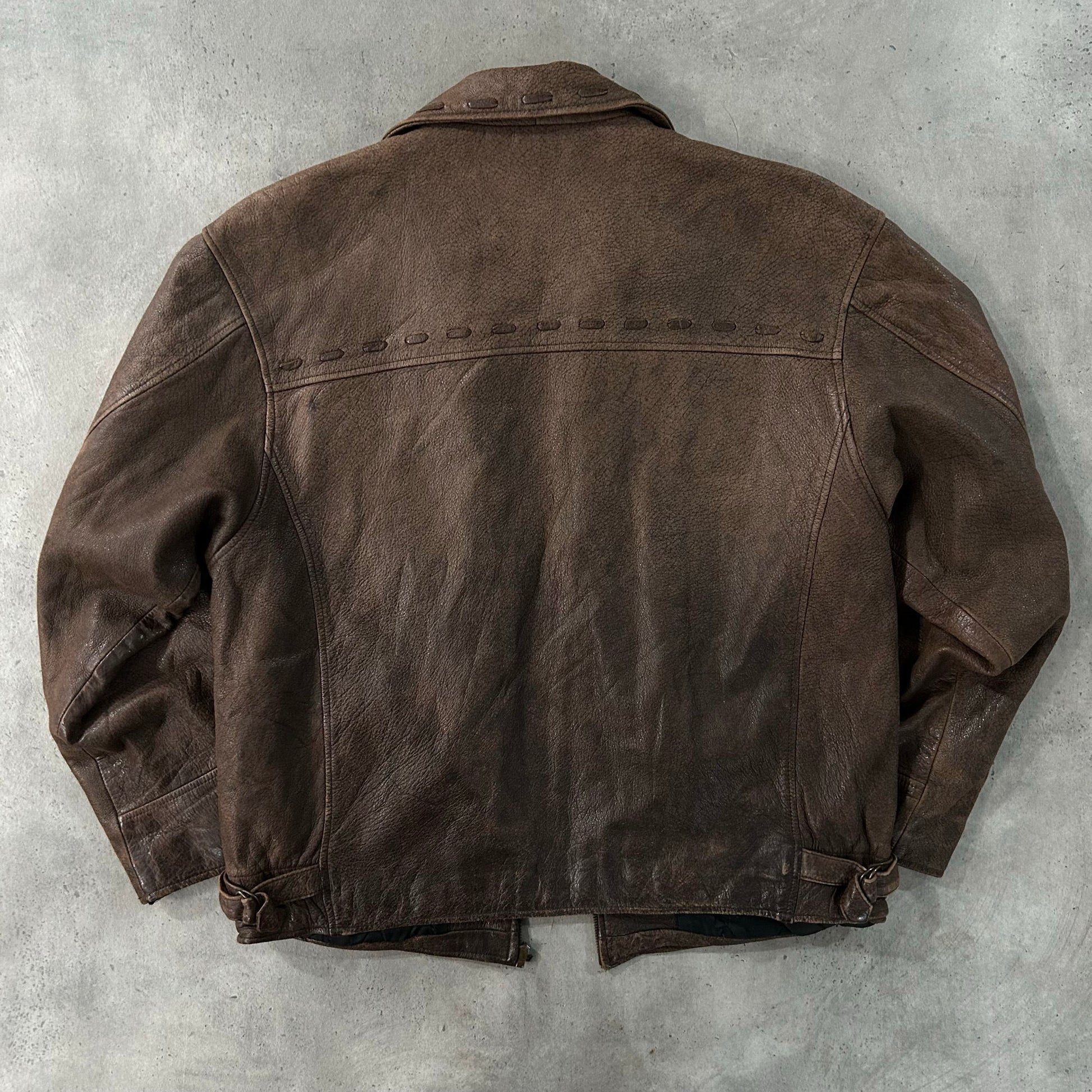 Vintage 70s-90s South Korea Guess Retro Leather Jackets