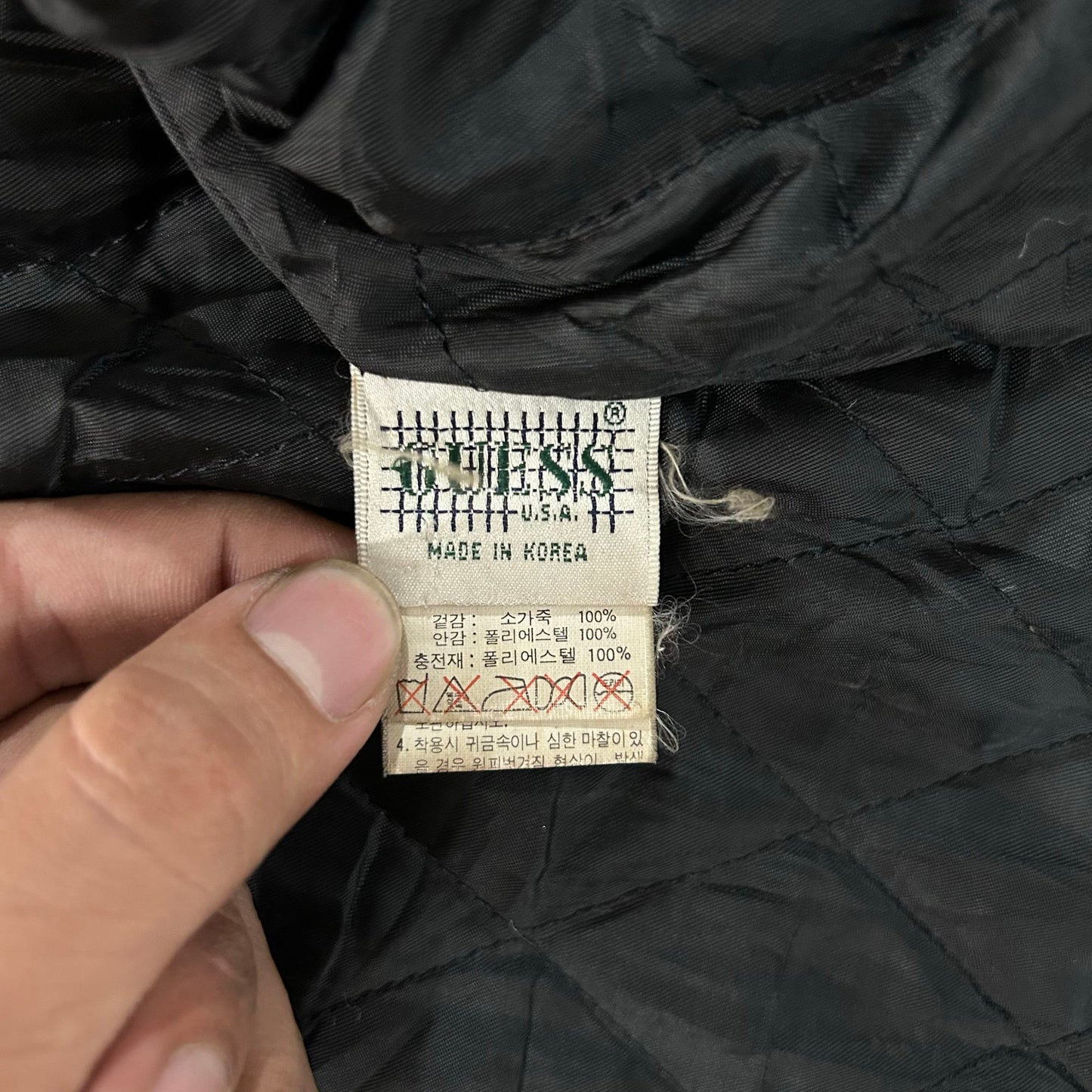 Vintage 70s-90s South Korea Guess Retro Leather Jackets