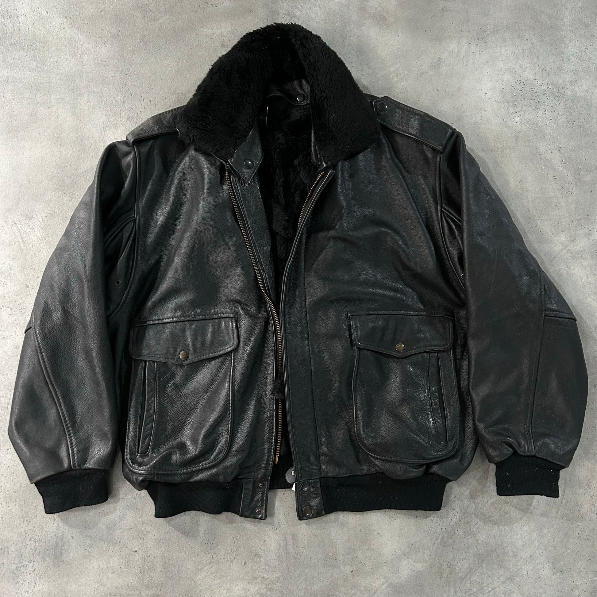Vintage Military Flight Leather Jackets