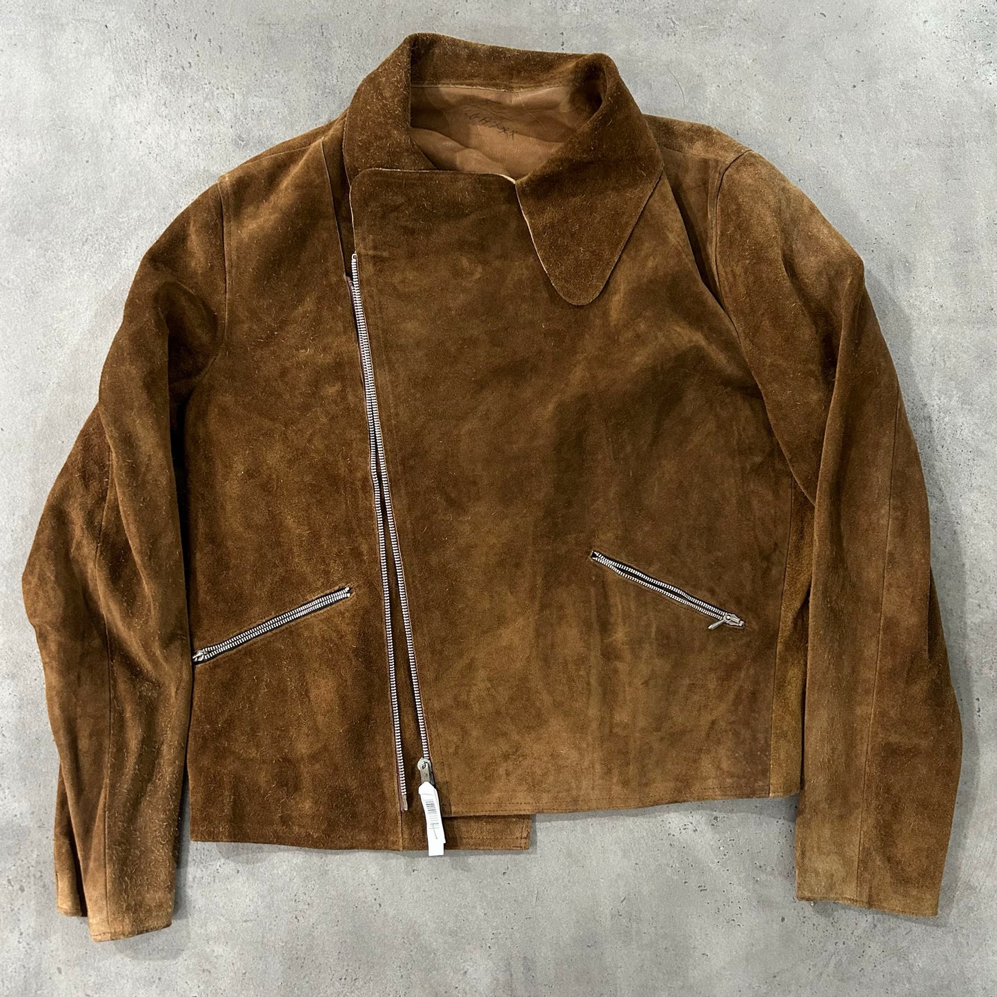 Vintage Antique France Double Rider Leather Jackets