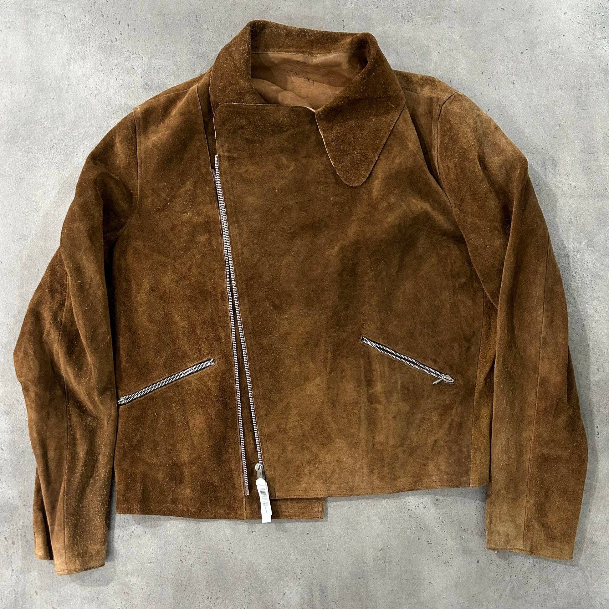 Vintage Antique France Double Rider Leather Jackets