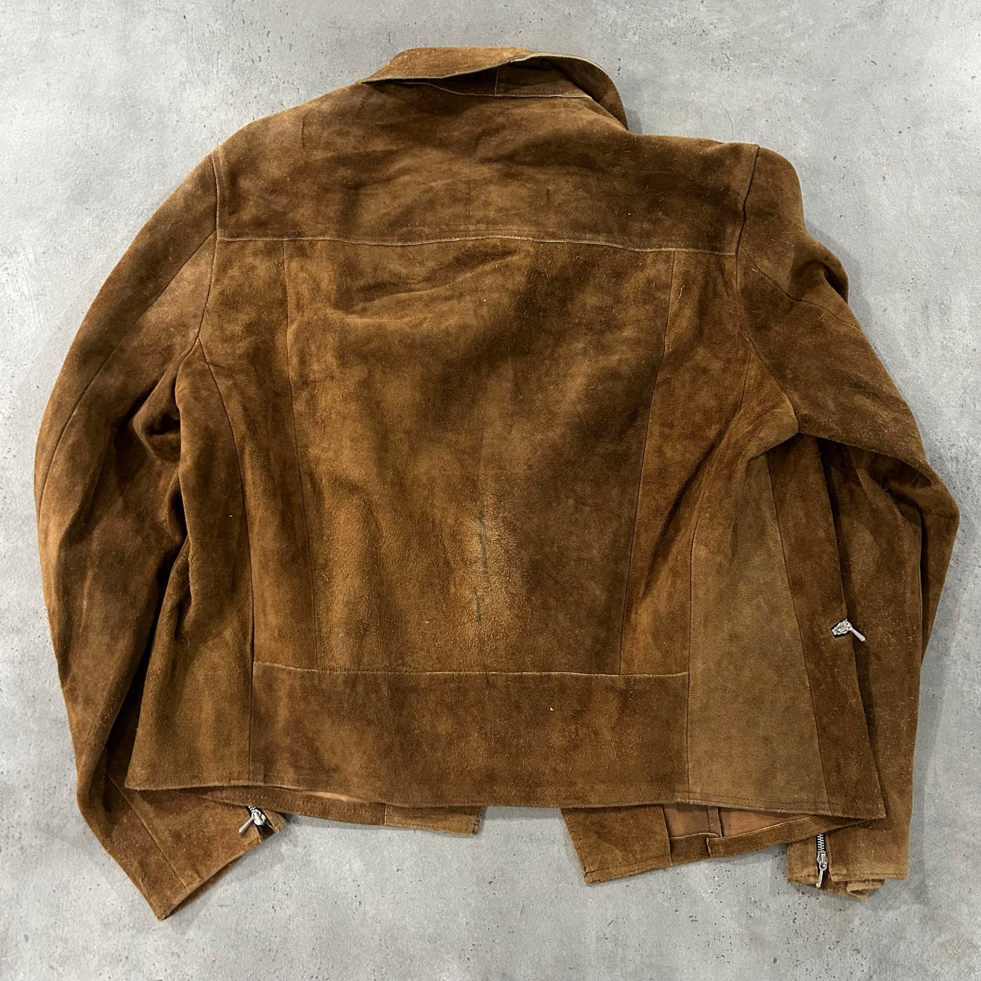 Vintage Antique France Double Rider Leather Jackets