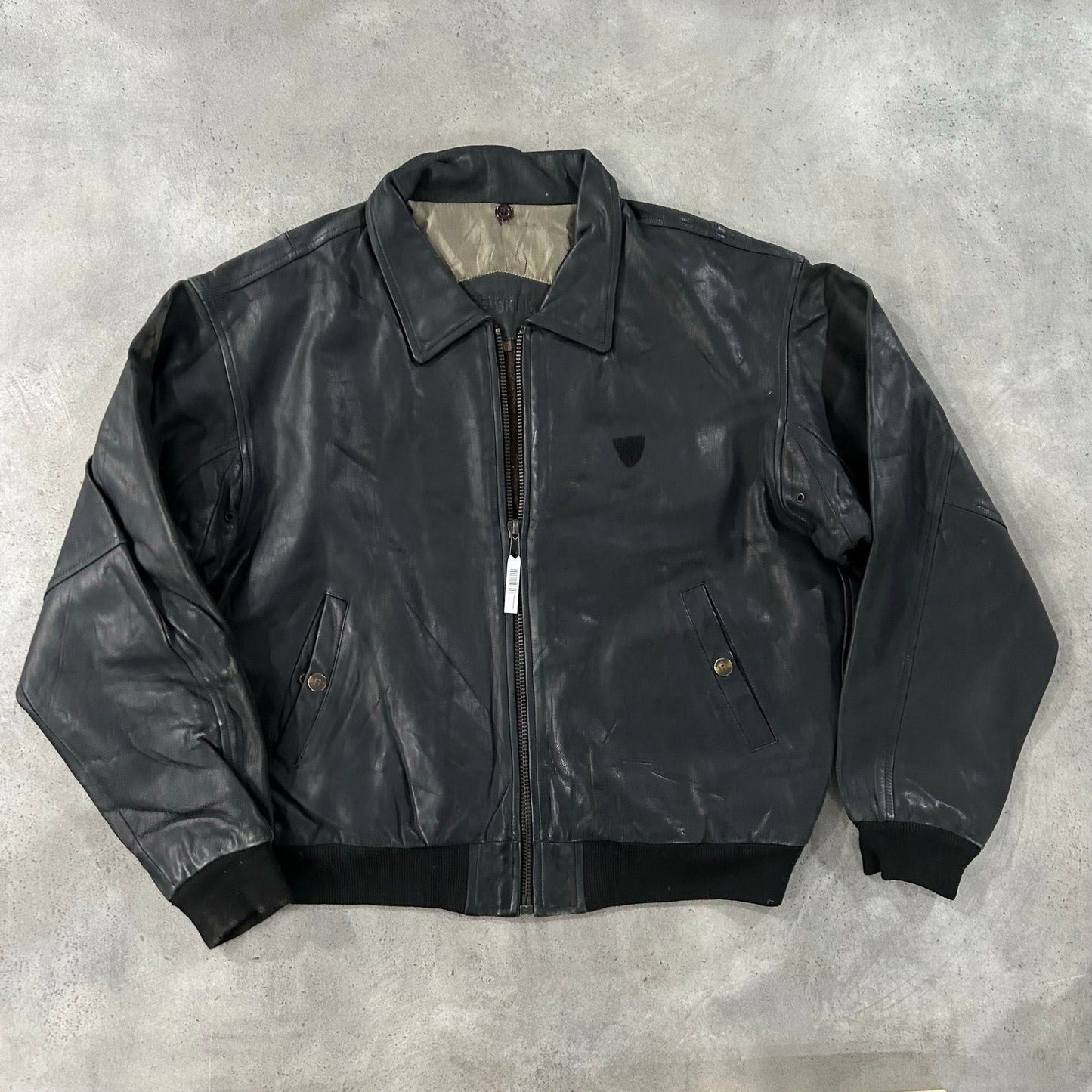 Vintage 70s-90s France Redskins Military Flight Leather Jackets
