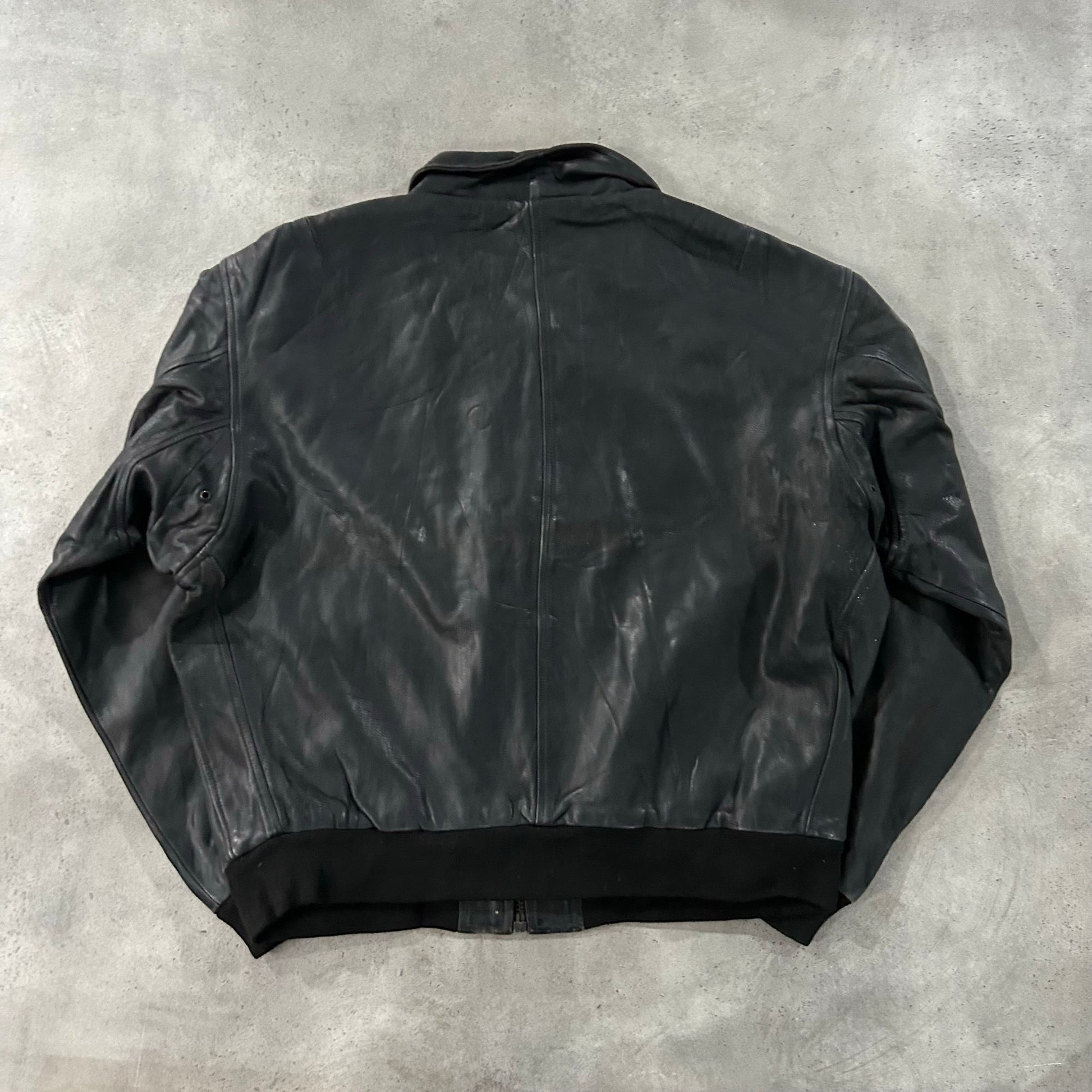 Vintage 70s-90s France Redskins Military Flight Leather Jackets